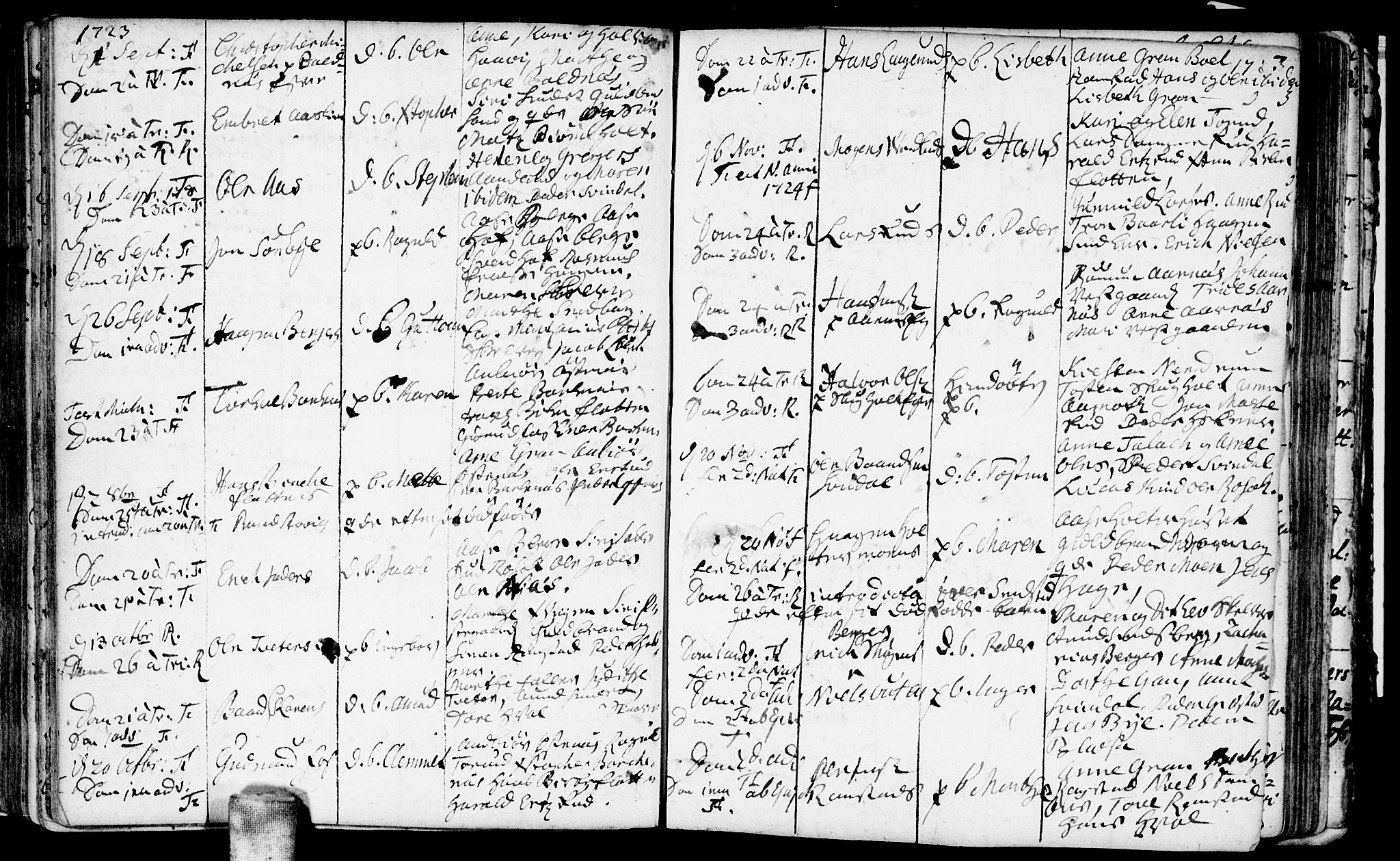 Fet prestekontor Kirkebøker, AV/SAO-A-10370a/F/Fa/L0001: Parish register (official) no. I 1, 1716-1751, p. 67