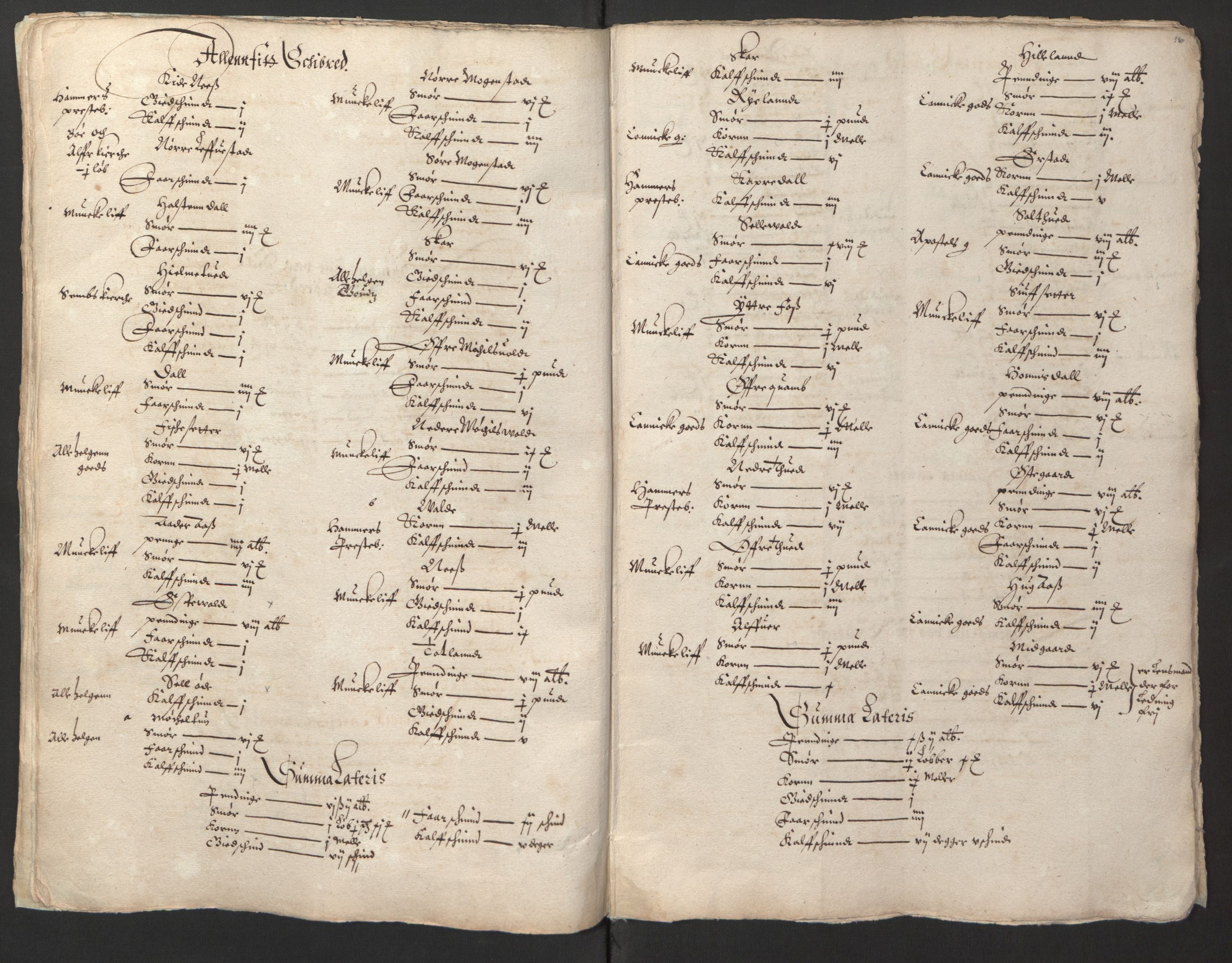 Stattholderembetet 1572-1771, AV/RA-EA-2870/Ek/L0003/0001: Jordebøker til utlikning av garnisonsskatt 1624-1626: / Jordebøker for Bergenhus len, 1624-1625, p. 85