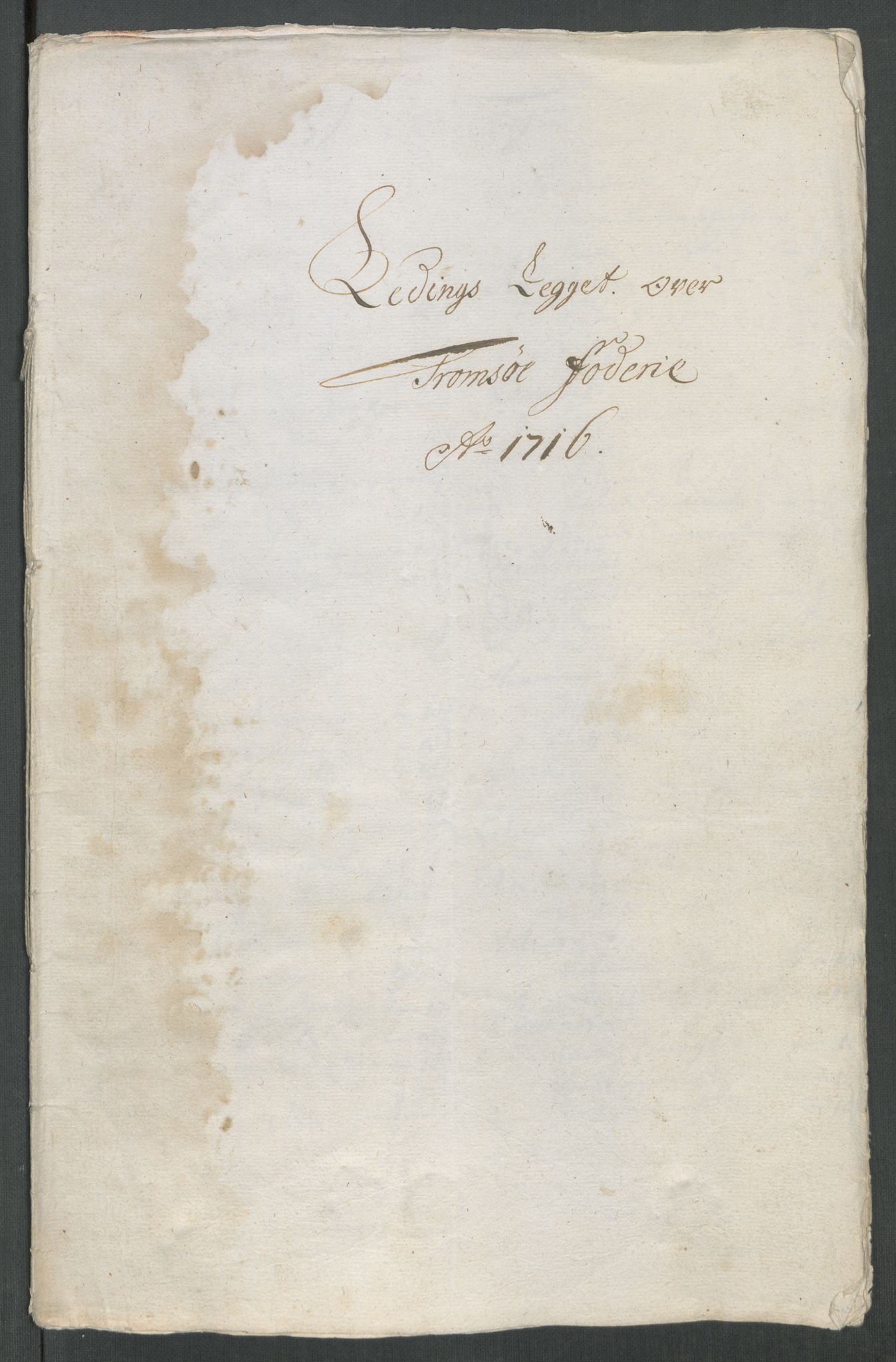 Rentekammeret inntil 1814, Reviderte regnskaper, Fogderegnskap, RA/EA-4092/R68/L4762: Fogderegnskap Senja og Troms, 1716, p. 171