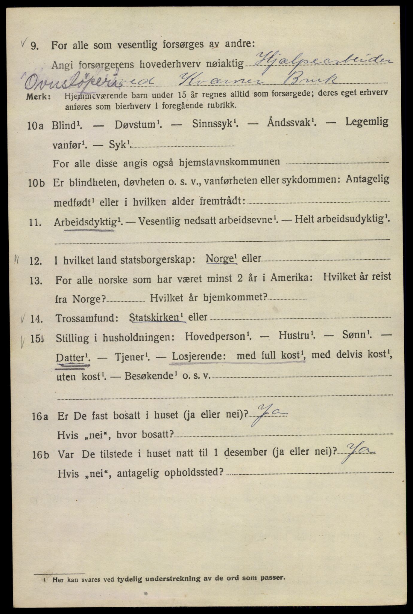 SAO, 1920 census for Kristiania, 1920, p. 473738