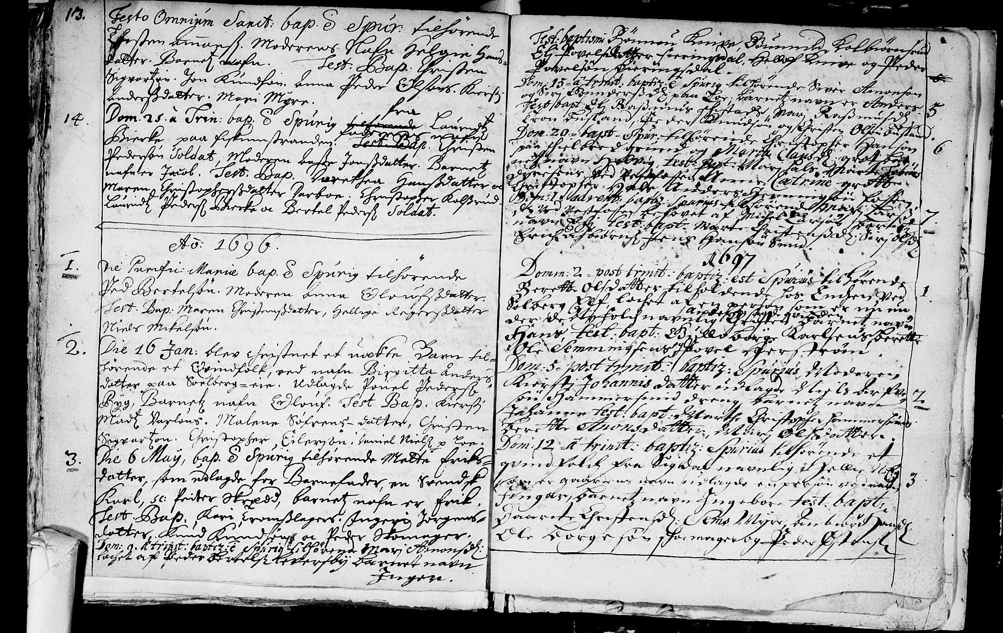 Eiker kirkebøker, AV/SAKO-A-4/F/Fa/L0001: Parish register (official) no. I 1 /1, 1683-1704