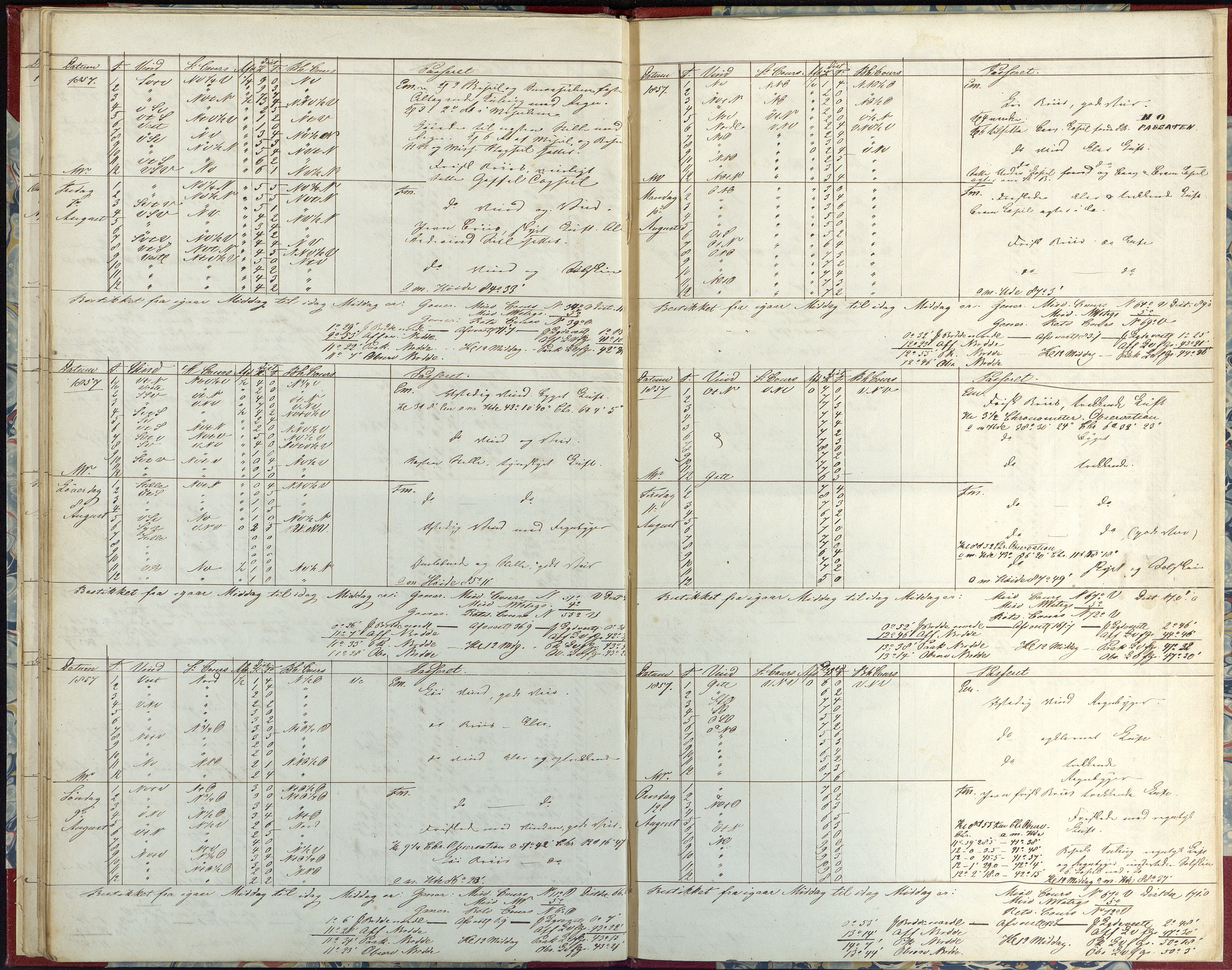 Fartøysarkivet, AAKS/PA-1934/F/L0233/0002: Flere fartøy (se mappenivå) / Niord (båttype ikke oppgitt), 1856-1857