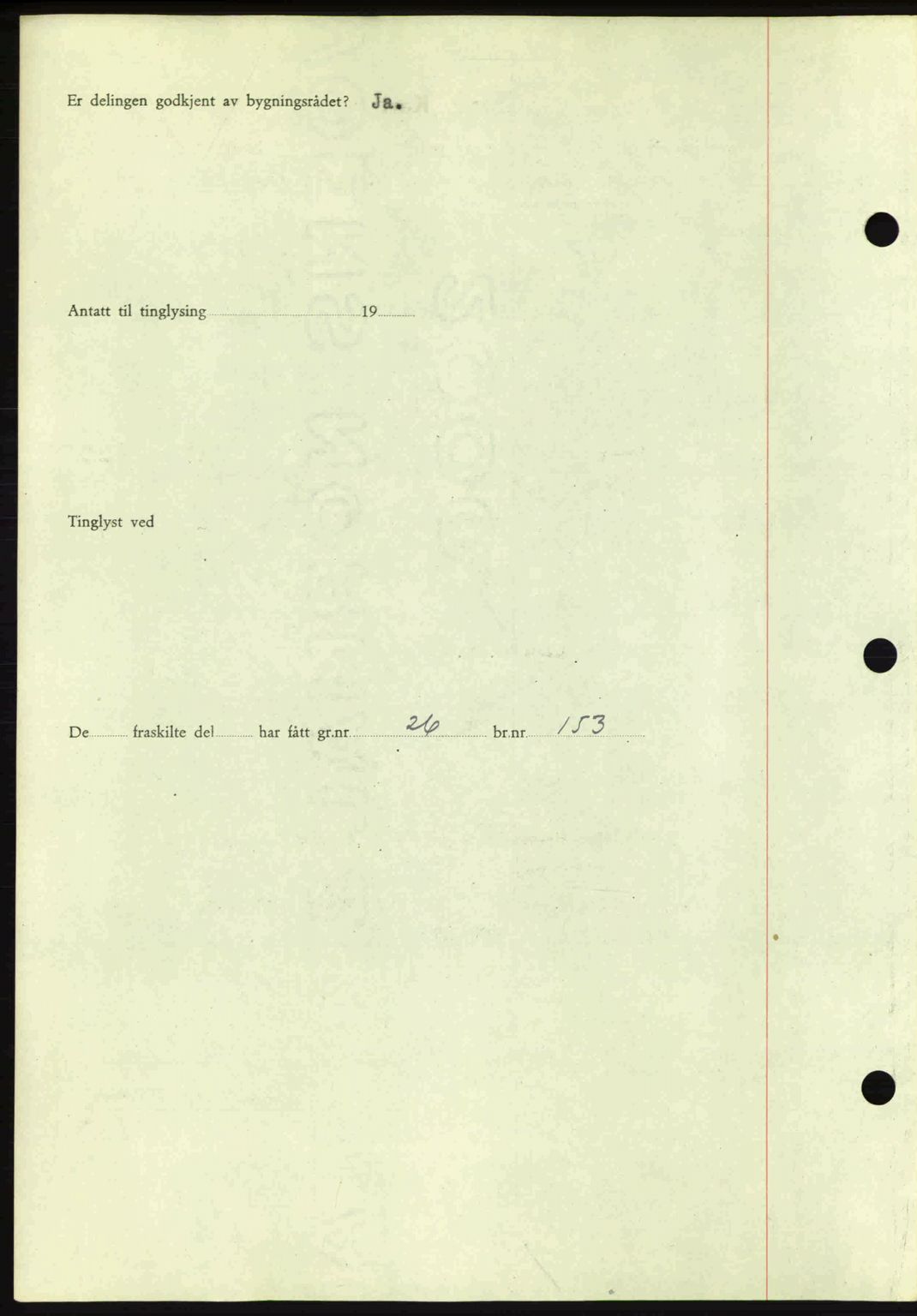 Romsdal sorenskriveri, AV/SAT-A-4149/1/2/2C: Mortgage book no. A15, 1943-1944, Diary no: : 1837/1943