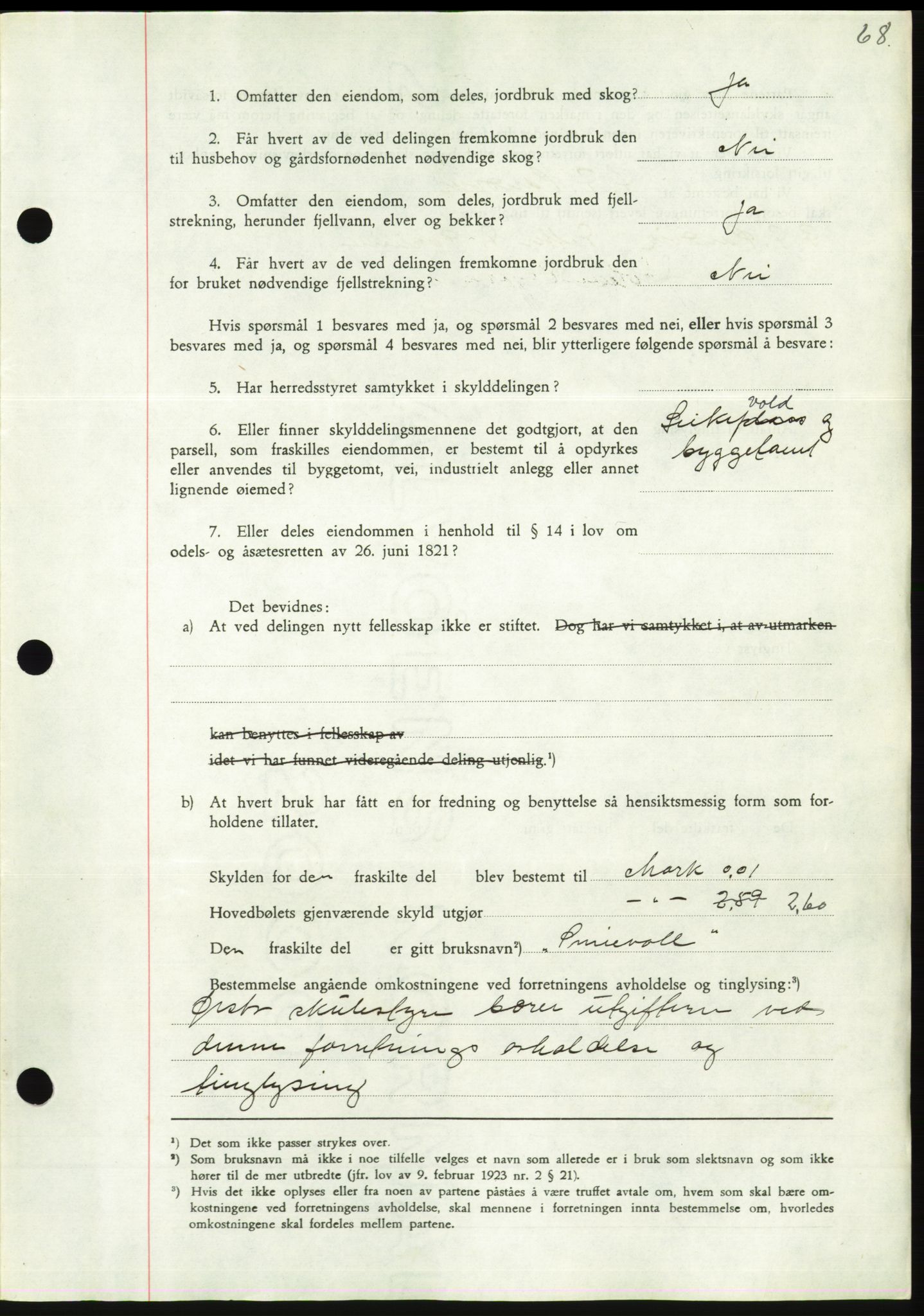 Søre Sunnmøre sorenskriveri, AV/SAT-A-4122/1/2/2C/L0065: Mortgage book no. 59, 1938-1938, Diary no: : 321/1938