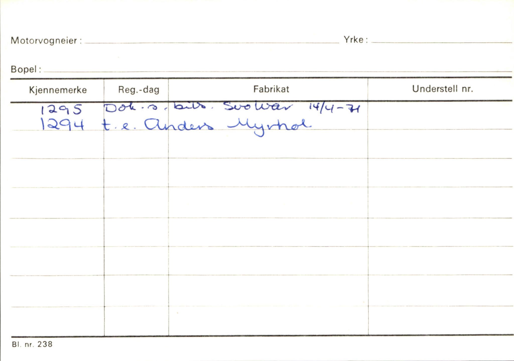 Statens vegvesen, Sogn og Fjordane vegkontor, AV/SAB-A-5301/4/F/L0131: Eigarregister Høyanger P-Å. Stryn S-Å, 1945-1975, p. 153