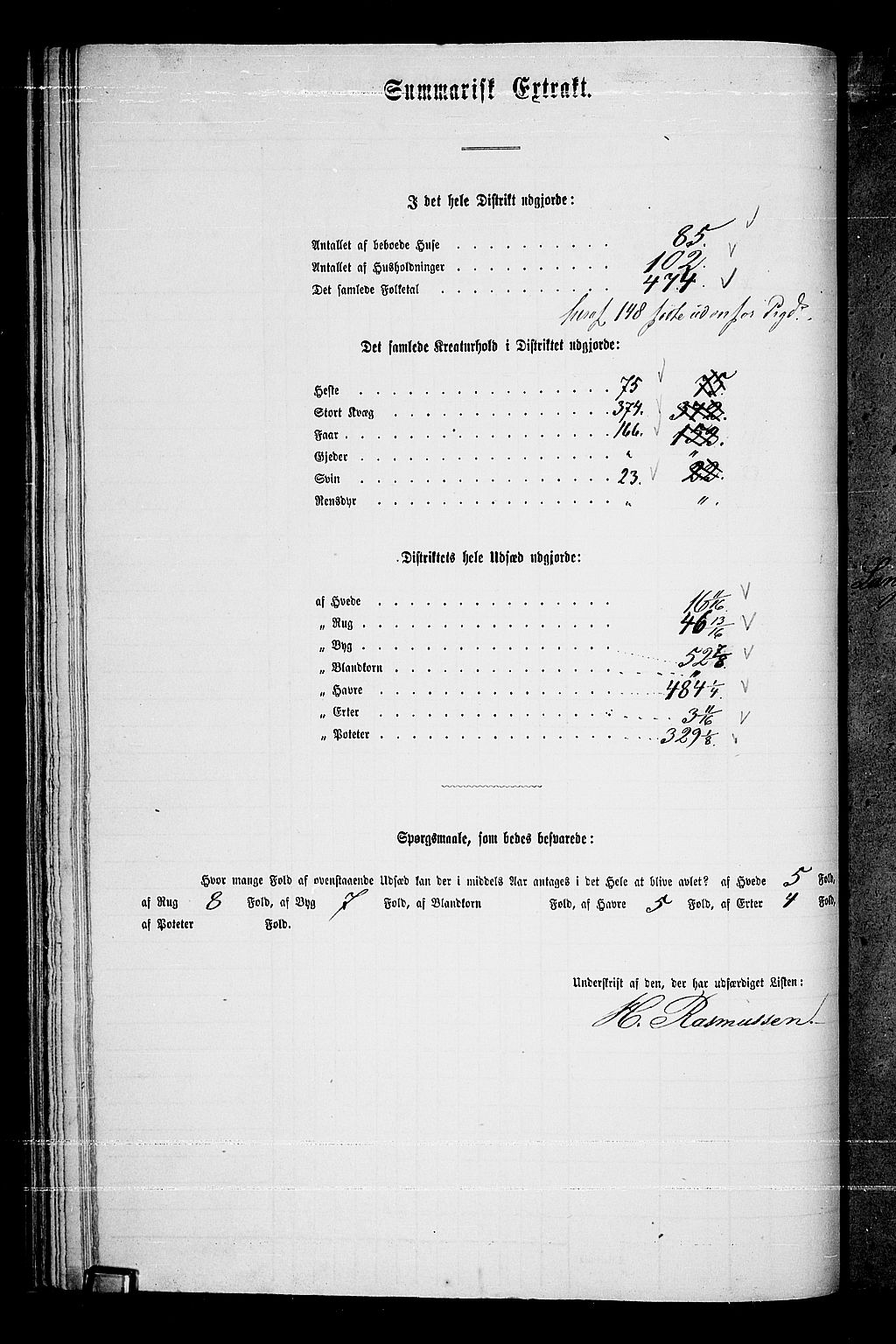 RA, 1865 census for Trøgstad, 1865, p. 83