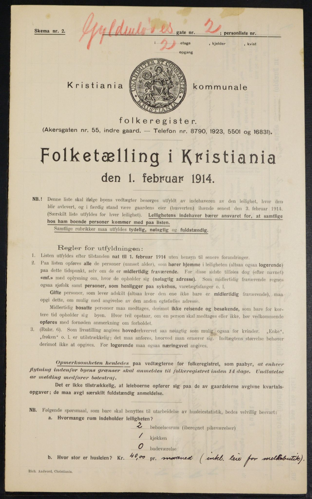 OBA, Municipal Census 1914 for Kristiania, 1914, p. 32553