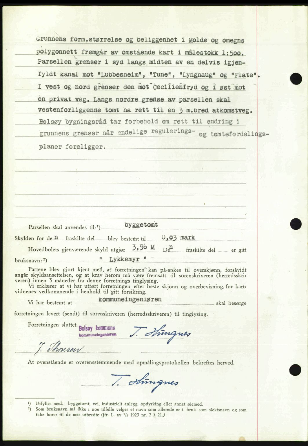Romsdal sorenskriveri, SAT/A-4149/1/2/2C: Mortgage book no. A24, 1947-1947, Diary no: : 2468/1947