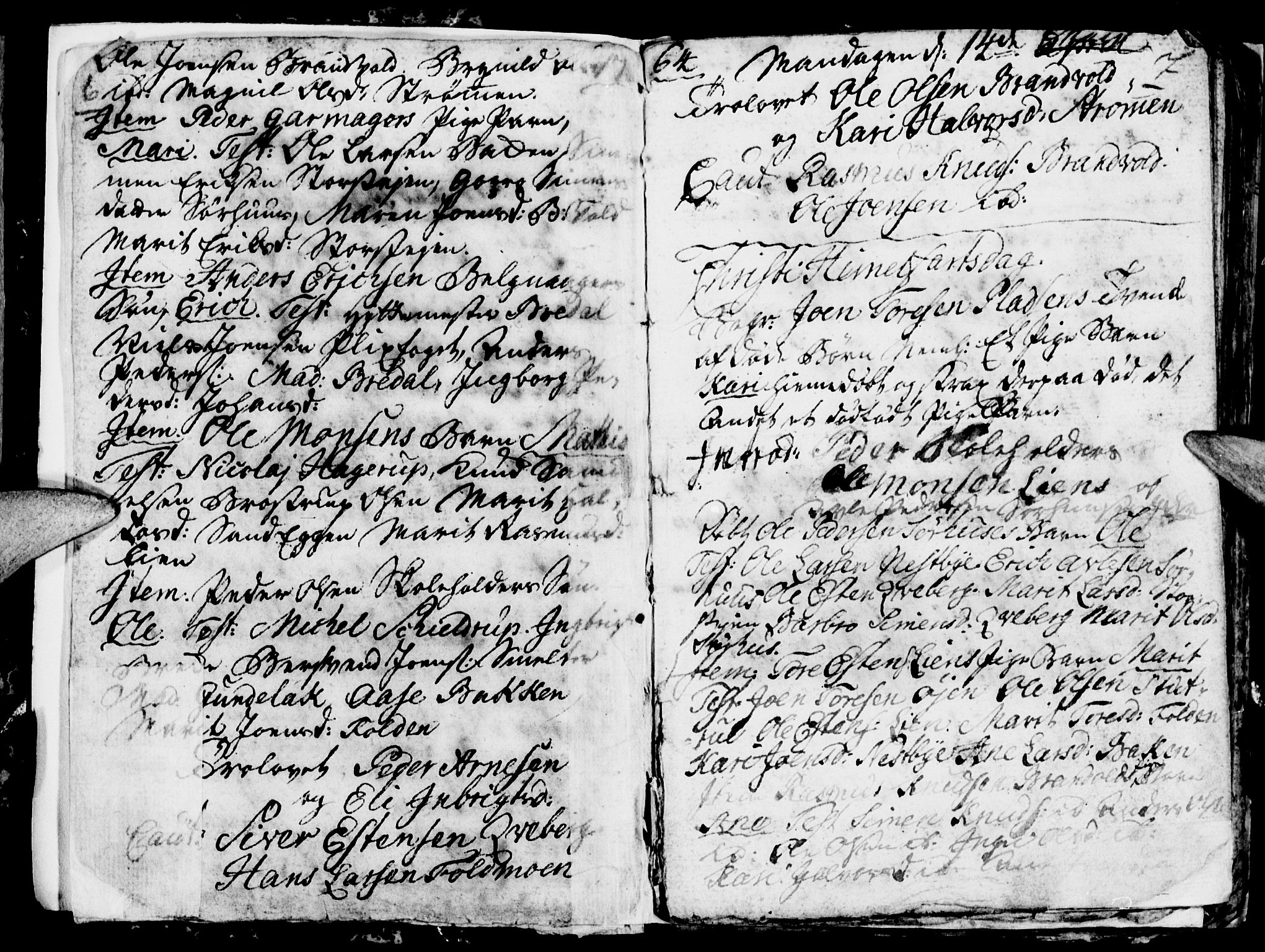 Tynset prestekontor, SAH/PREST-058/H/Ha/Haa/L0007: Parish register (official) no. 7, 1764-1769, p. 6-7