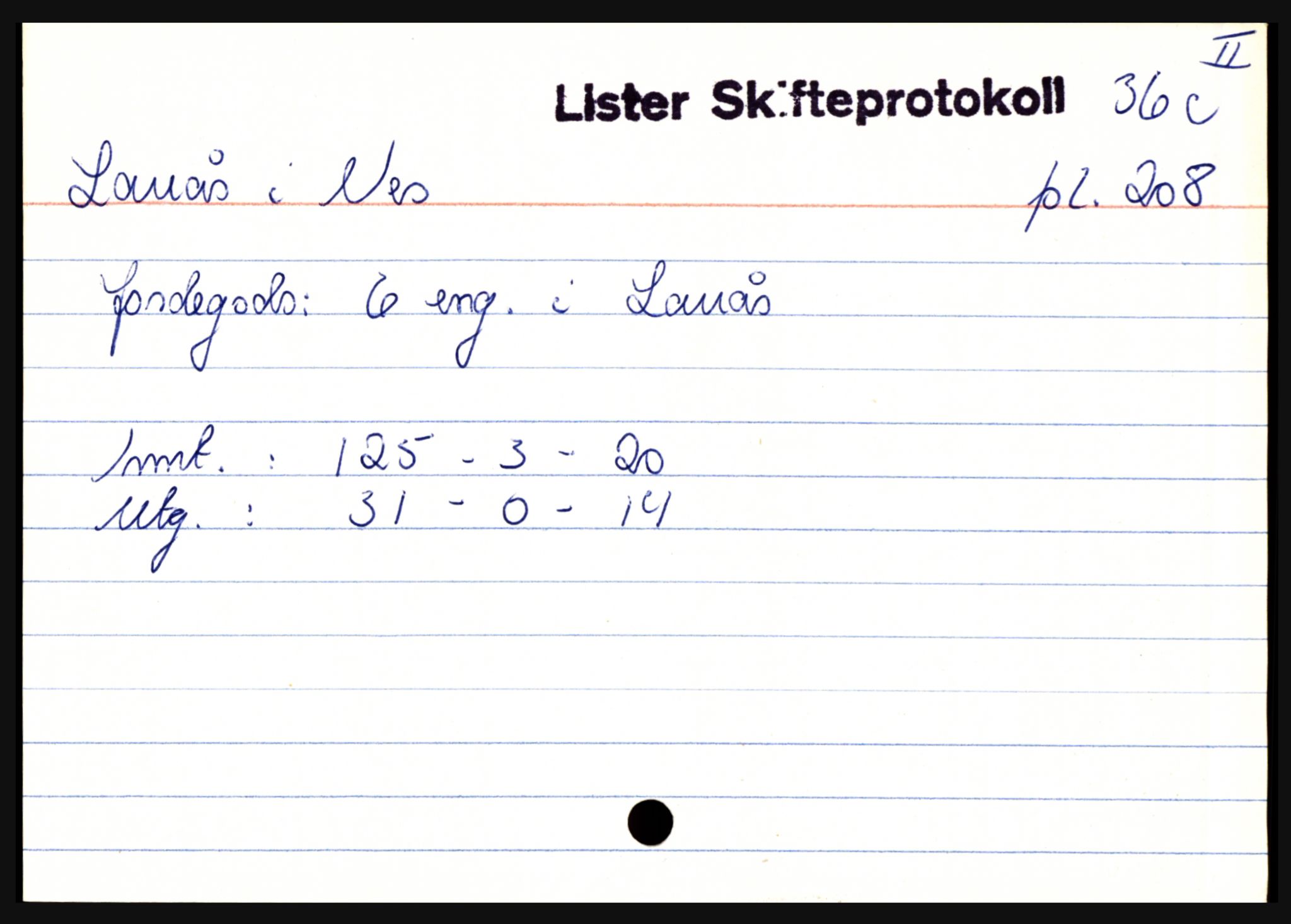 Lister sorenskriveri, AV/SAK-1221-0003/H, p. 22755