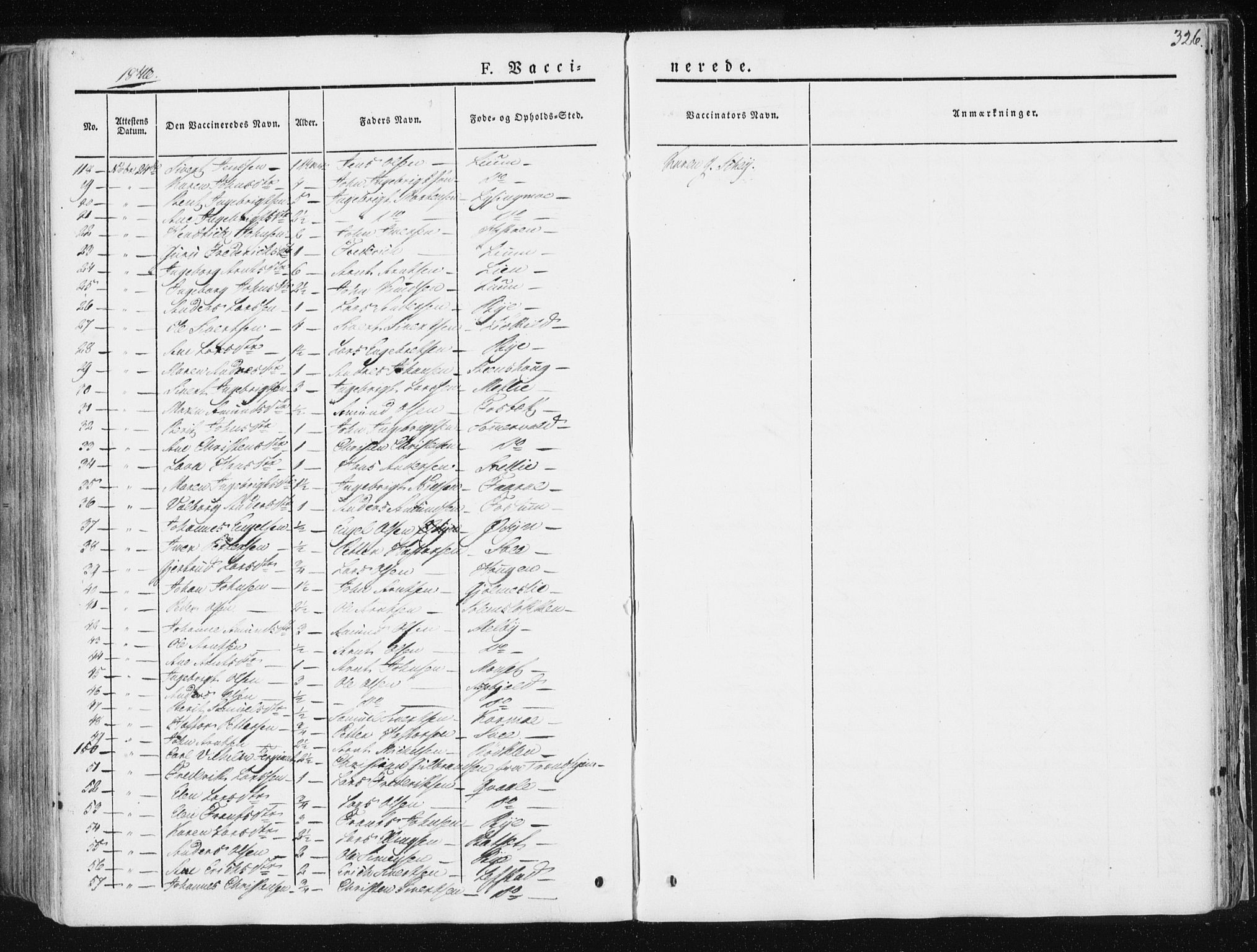 Ministerialprotokoller, klokkerbøker og fødselsregistre - Sør-Trøndelag, SAT/A-1456/668/L0805: Parish register (official) no. 668A05, 1840-1853, p. 326