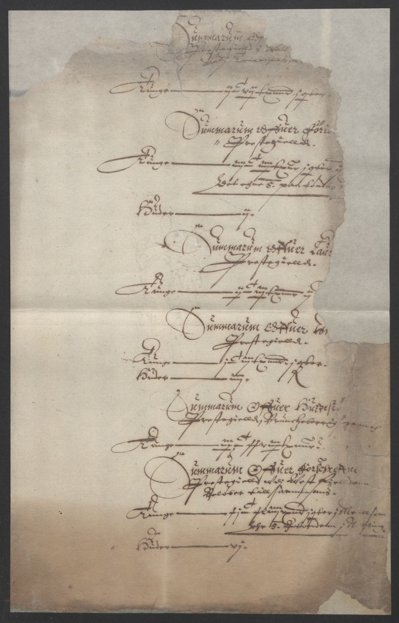 Stattholderembetet 1572-1771, AV/RA-EA-2870/Ek/L0009/0002: Jordebøker til utlikning av rosstjeneste 1624-1626: / Odelsjordebøker for Bratsberg len, 1624, p. 105