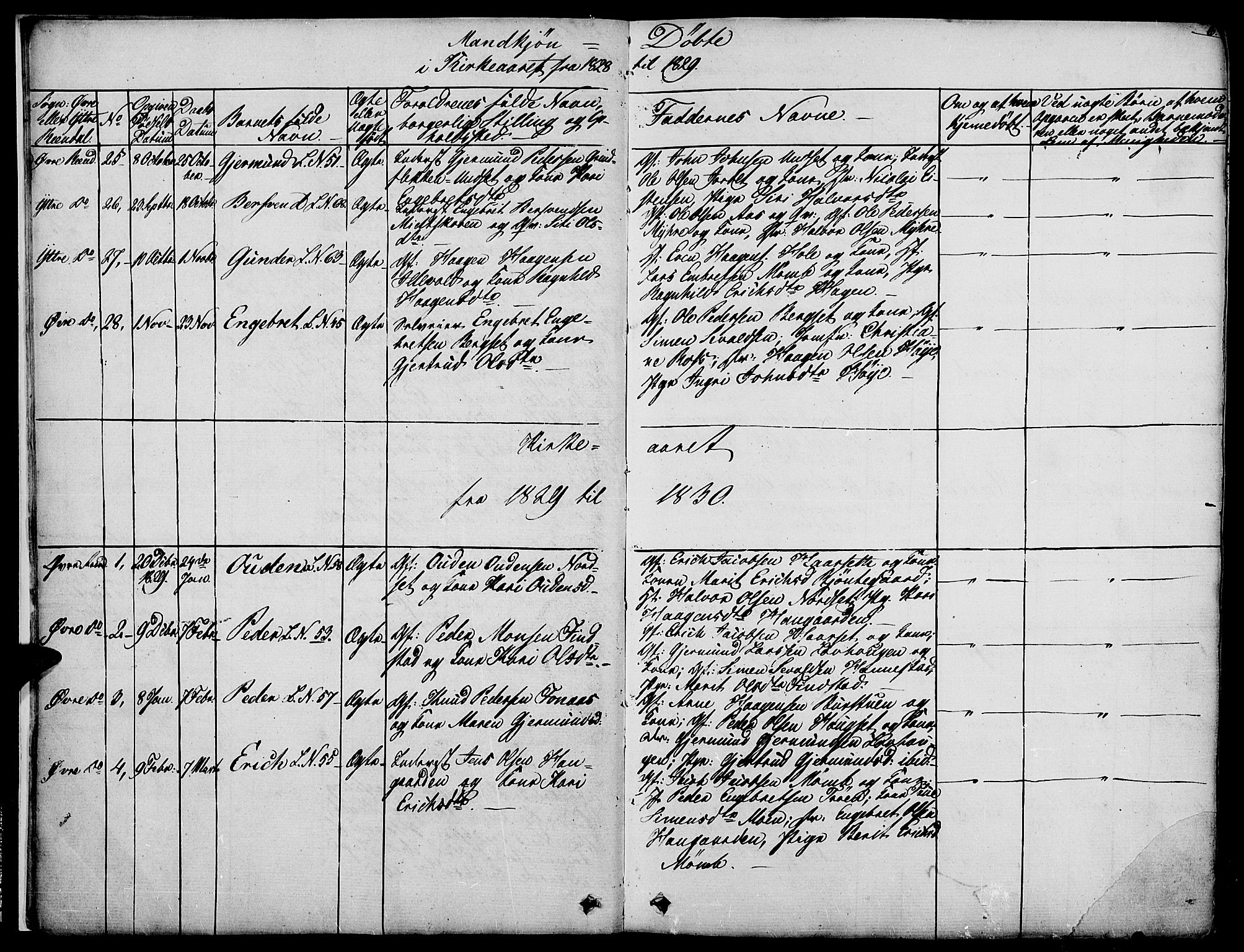 Rendalen prestekontor, SAH/PREST-054/H/Ha/Haa/L0004: Parish register (official) no. 4, 1829-1852, p. 6