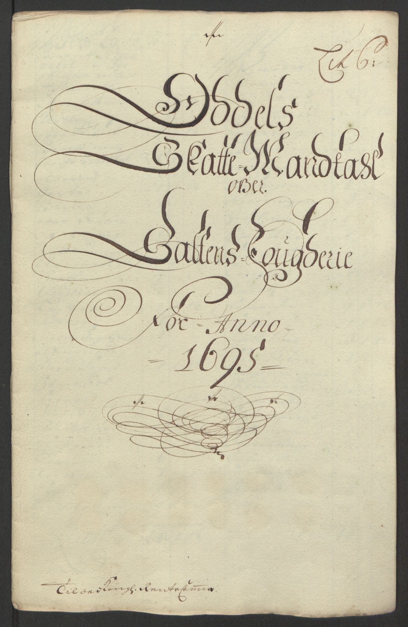 Rentekammeret inntil 1814, Reviderte regnskaper, Fogderegnskap, RA/EA-4092/R66/L4578: Fogderegnskap Salten, 1694-1696, p. 148