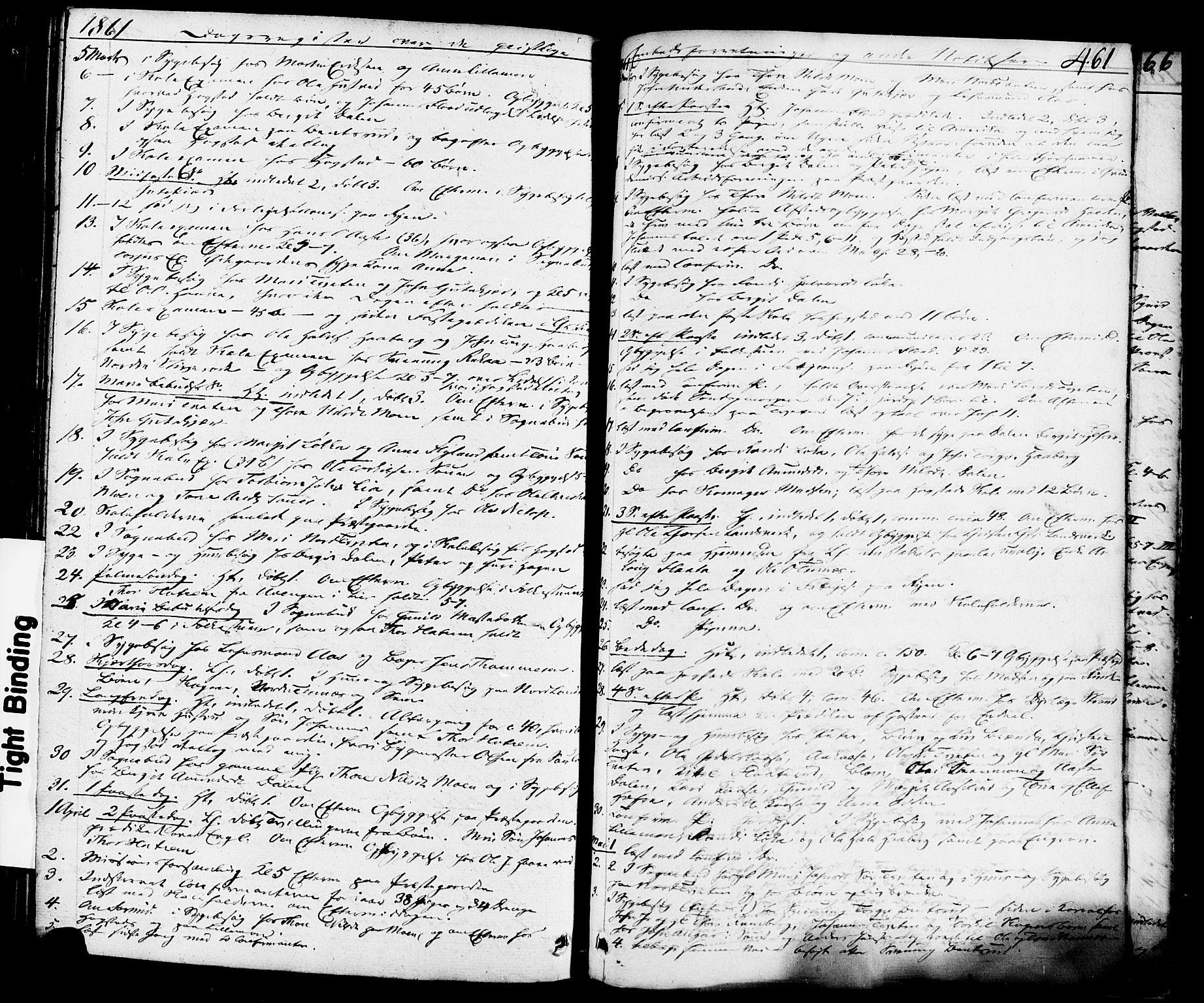 Heddal kirkebøker, AV/SAKO-A-268/F/Fa/L0006: Parish register (official) no. I 6, 1837-1854, p. 461