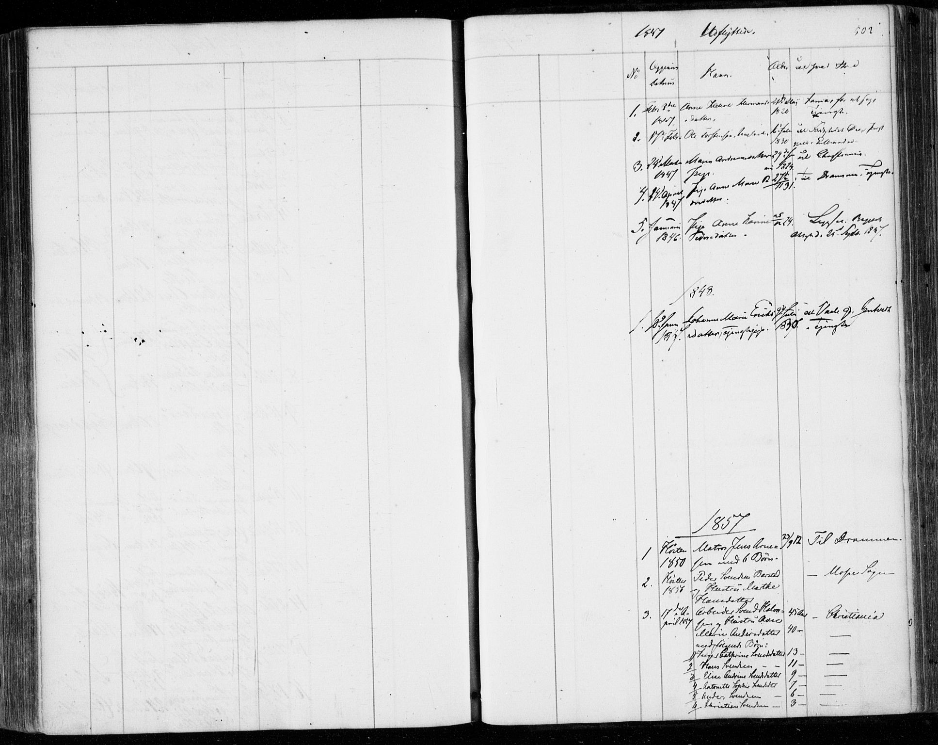 Holmestrand kirkebøker, AV/SAKO-A-346/F/Fa/L0002: Parish register (official) no. 2, 1840-1866, p. 502