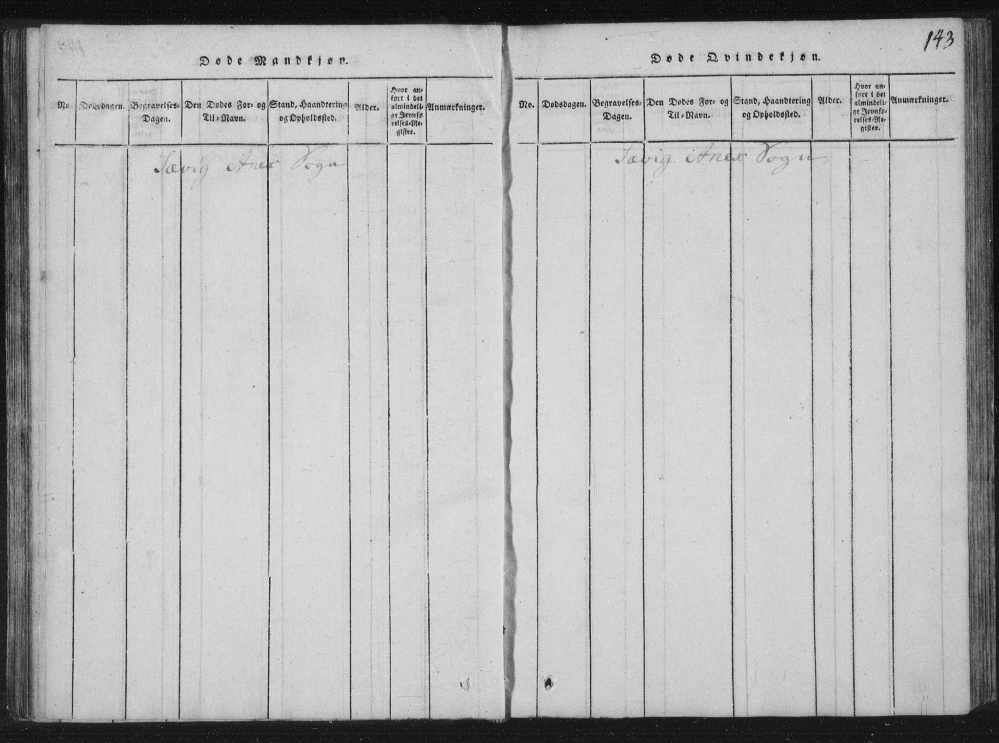 Ministerialprotokoller, klokkerbøker og fødselsregistre - Nord-Trøndelag, SAT/A-1458/773/L0609: Parish register (official) no. 773A03 /4, 1815-1818, p. 143