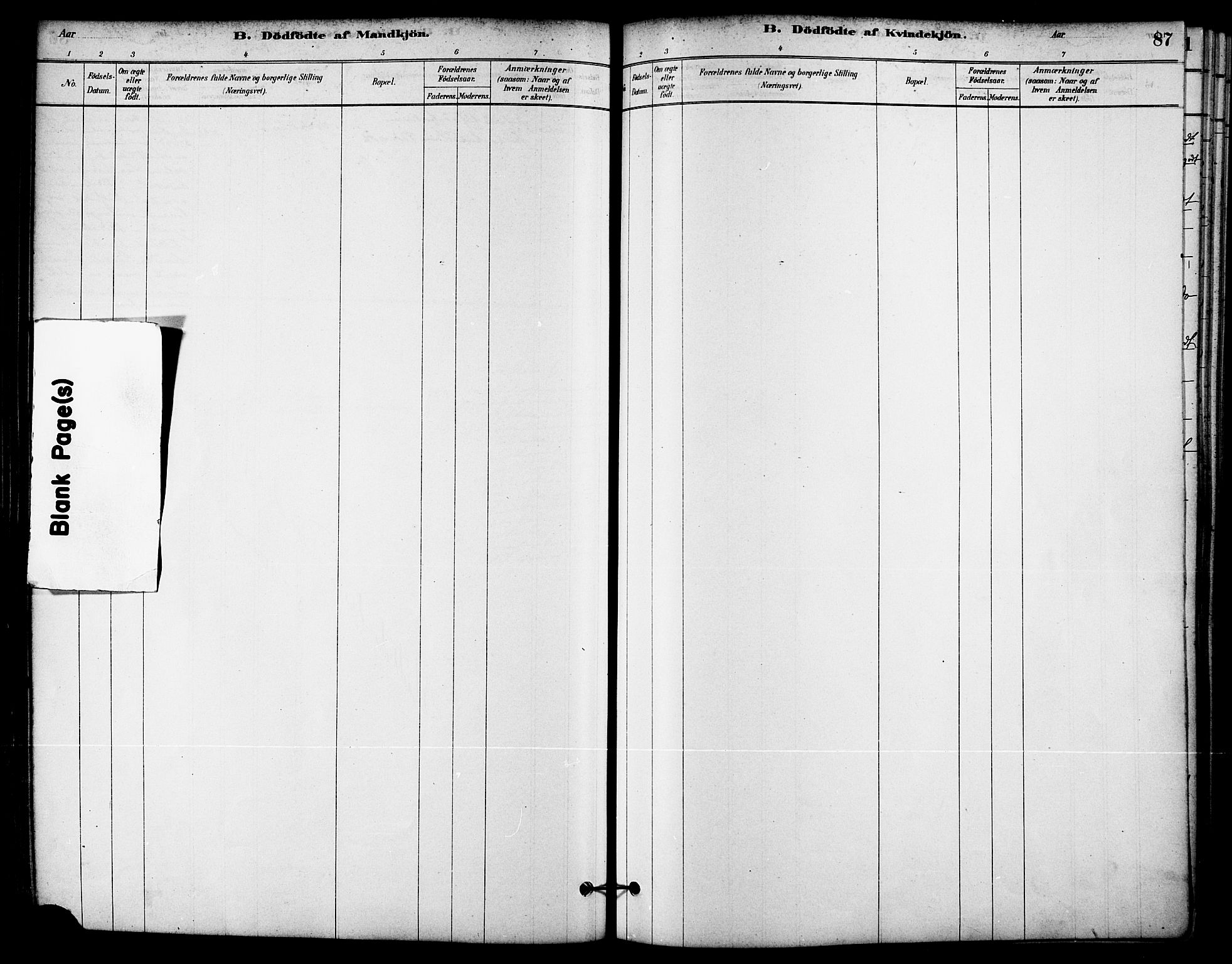 Ministerialprotokoller, klokkerbøker og fødselsregistre - Nordland, AV/SAT-A-1459/823/L0325: Parish register (official) no. 823A02, 1878-1898, p. 87