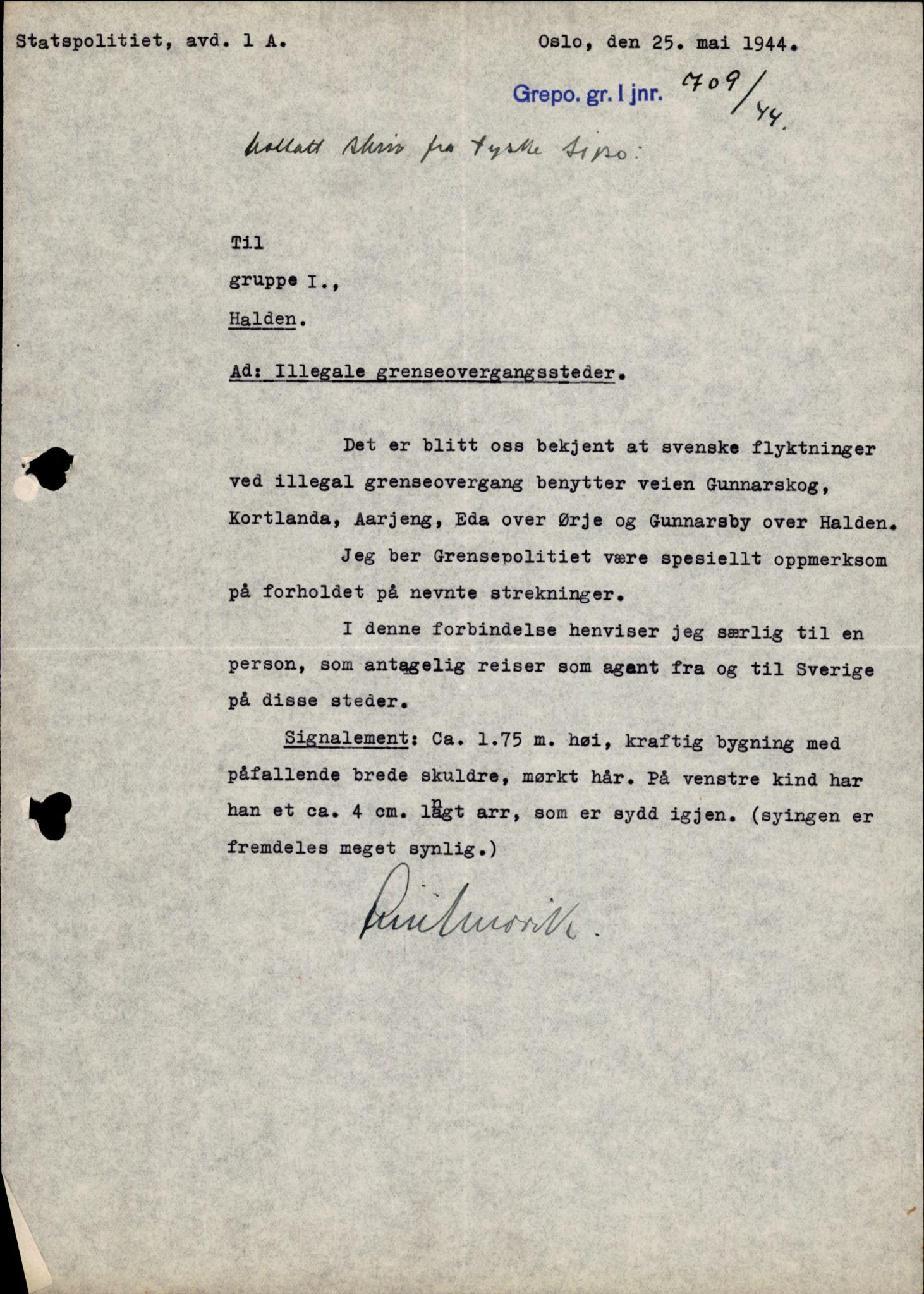 Forsvarets Overkommando. 2 kontor. Arkiv 11.4. Spredte tyske arkivsaker, AV/RA-RAFA-7031/D/Dar/Darc/L0006: BdSN, 1942-1945, p. 740