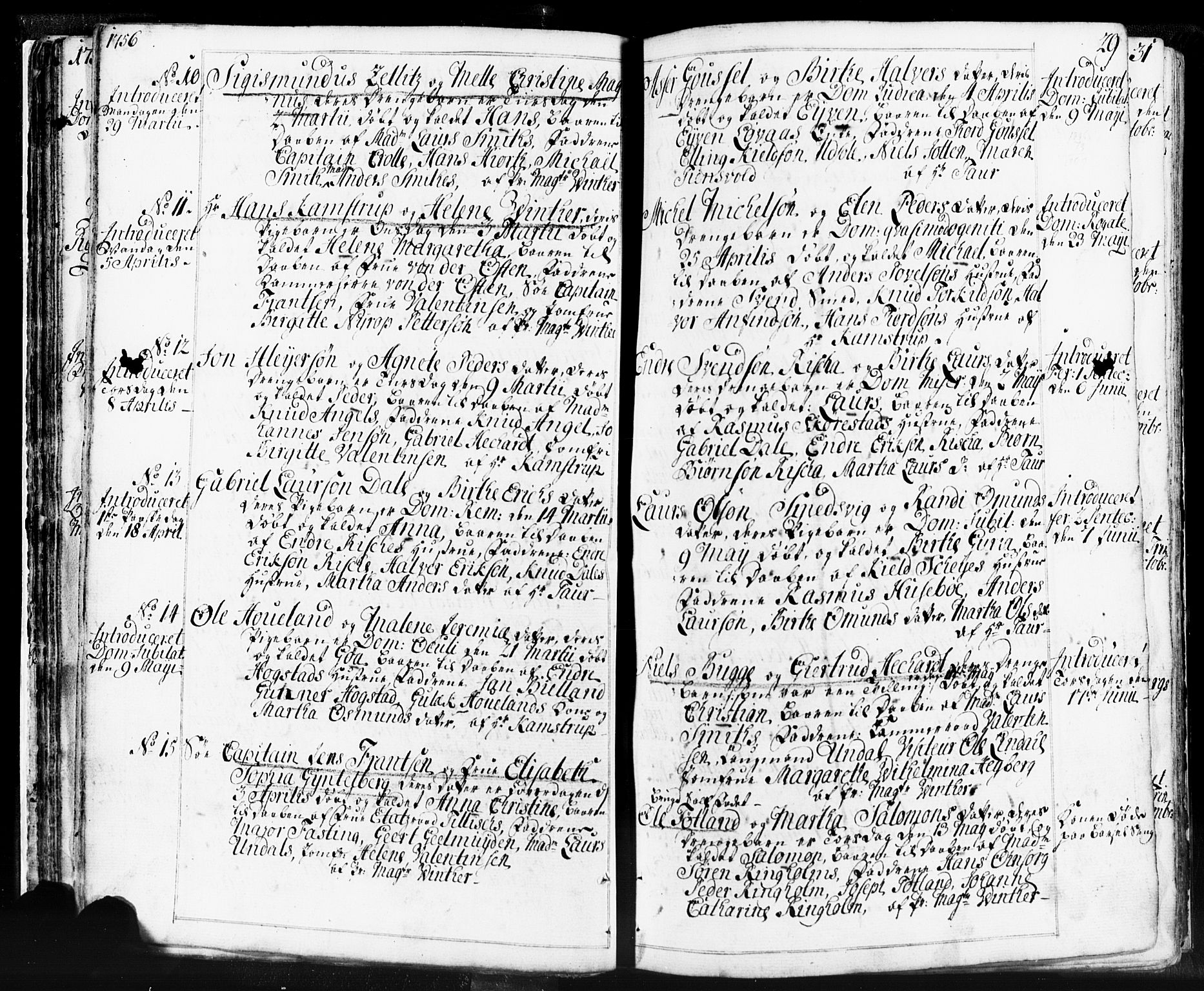 Domkirken sokneprestkontor, SAST/A-101812/001/30/30BB/L0004: Parish register (copy) no. B 4, 1752-1790, p. 29