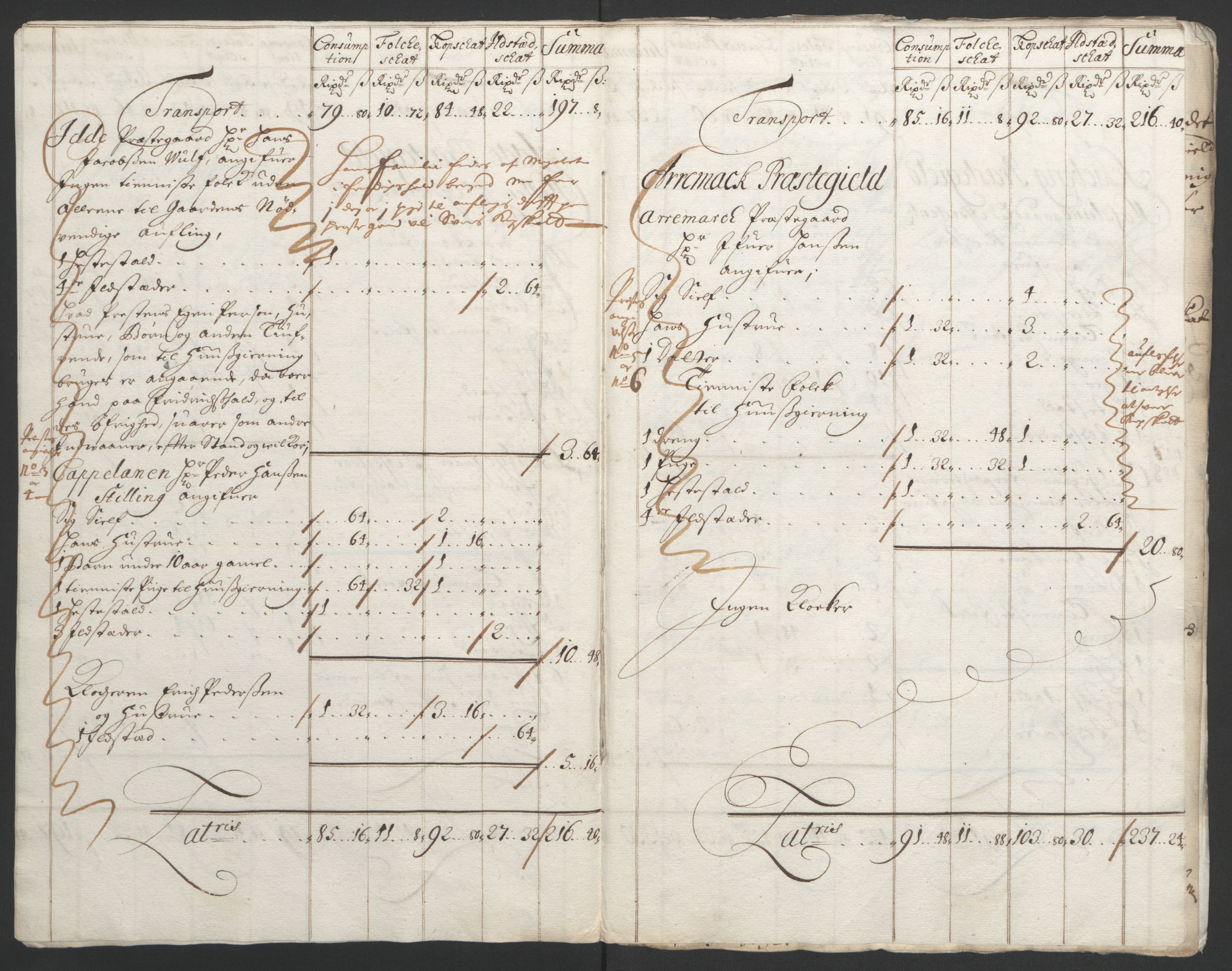 Rentekammeret inntil 1814, Reviderte regnskaper, Fogderegnskap, AV/RA-EA-4092/R01/L0011: Fogderegnskap Idd og Marker, 1692-1693, p. 106