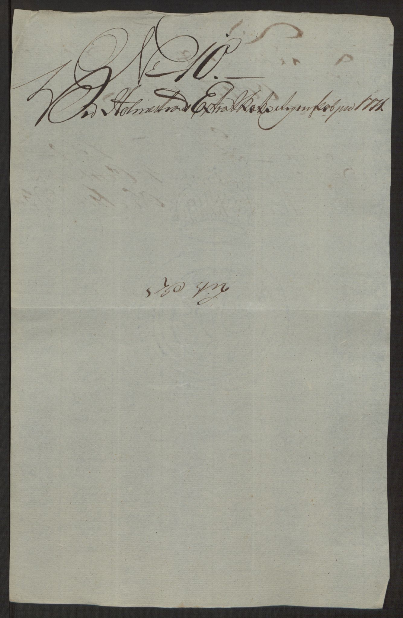 Rentekammeret inntil 1814, Reviderte regnskaper, Byregnskaper, AV/RA-EA-4066/R/Rh/L0163/0001: [H4] Kontribusjonsregnskap / Ekstraskatt, Holmestrand, 1762-1772, p. 433