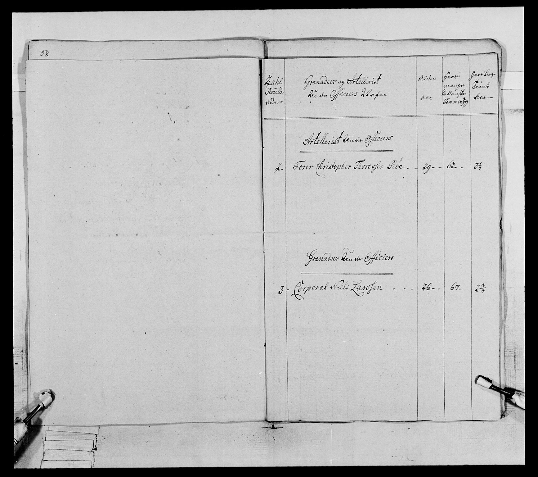 Generalitets- og kommissariatskollegiet, Det kongelige norske kommissariatskollegium, AV/RA-EA-5420/E/Eh/L0067: Opplandske nasjonale infanteriregiment, 1789-1797, p. 342