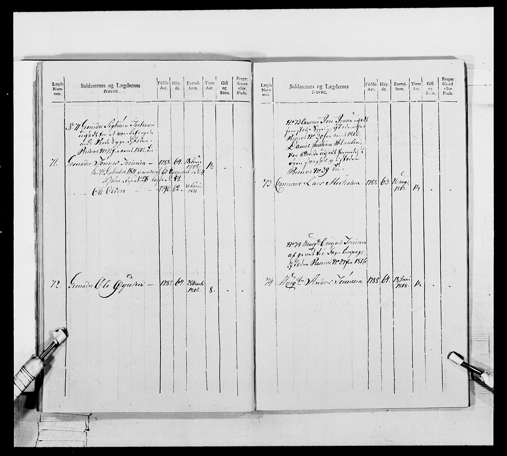 Generalitets- og kommissariatskollegiet, Det kongelige norske kommissariatskollegium, AV/RA-EA-5420/E/Eh/L0111: Vesterlenske nasjonale infanteriregiment, 1810, p. 26