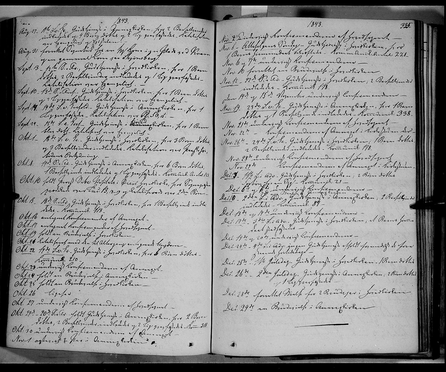 Øyer prestekontor, AV/SAH-PREST-084/H/Ha/Haa/L0005: Parish register (official) no. 5, 1842-1857, p. 335