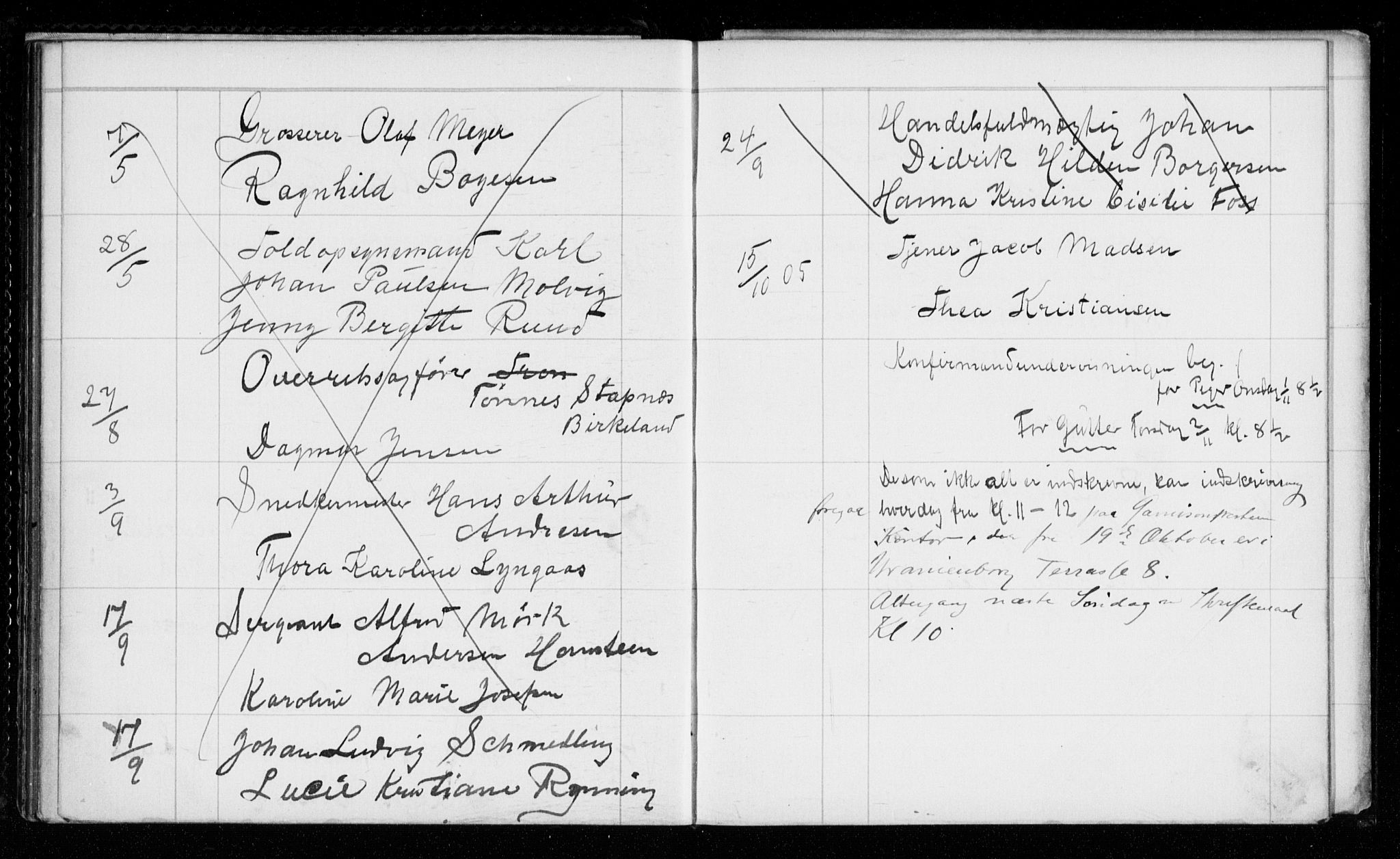 Garnisonsmenigheten Kirkebøker, AV/SAO-A-10846/H/Hb/L0001: Banns register no. II 1, 1865-1911