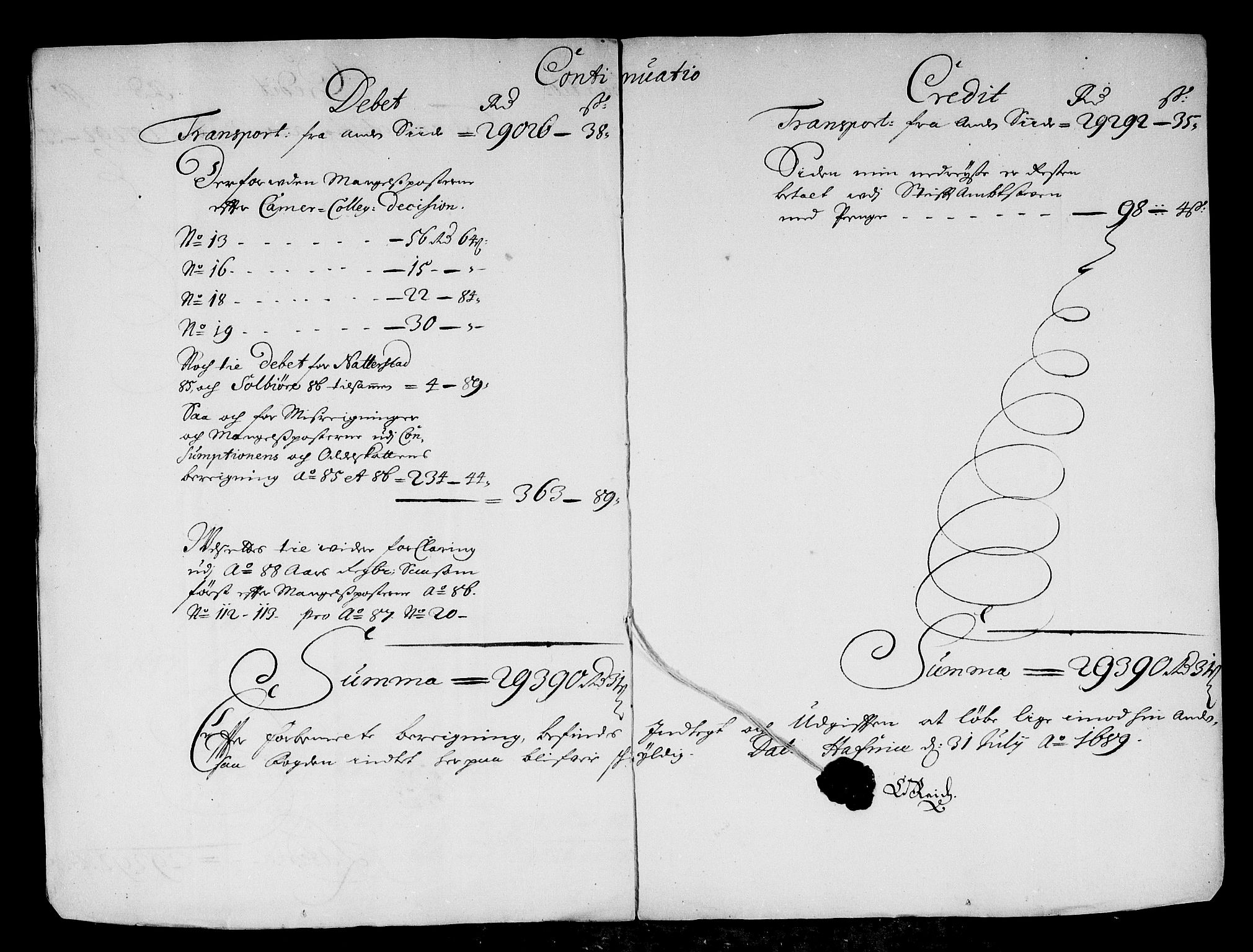 Rentekammeret inntil 1814, Reviderte regnskaper, Stiftamtstueregnskaper, Bergen stiftamt, RA/EA-6043/R/Rc/L0083: Bergen stiftamt, 1685-1687