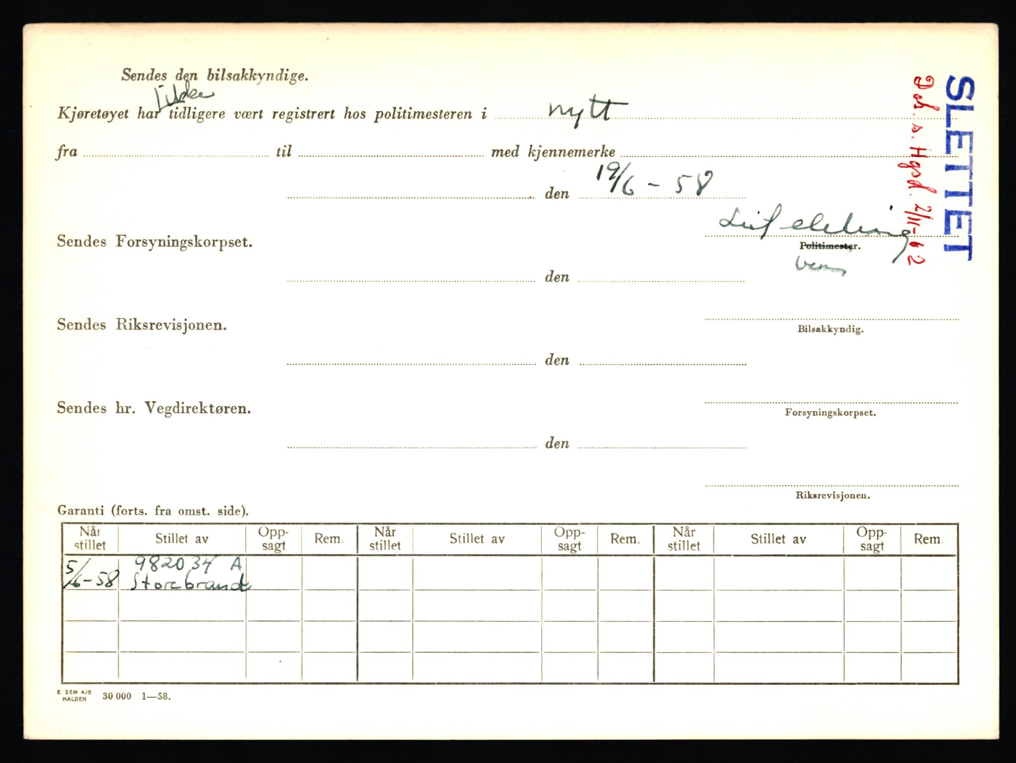 Stavanger trafikkstasjon, AV/SAST-A-101942/0/F/L0065: L-65400 - L-67649, 1930-1971, p. 444