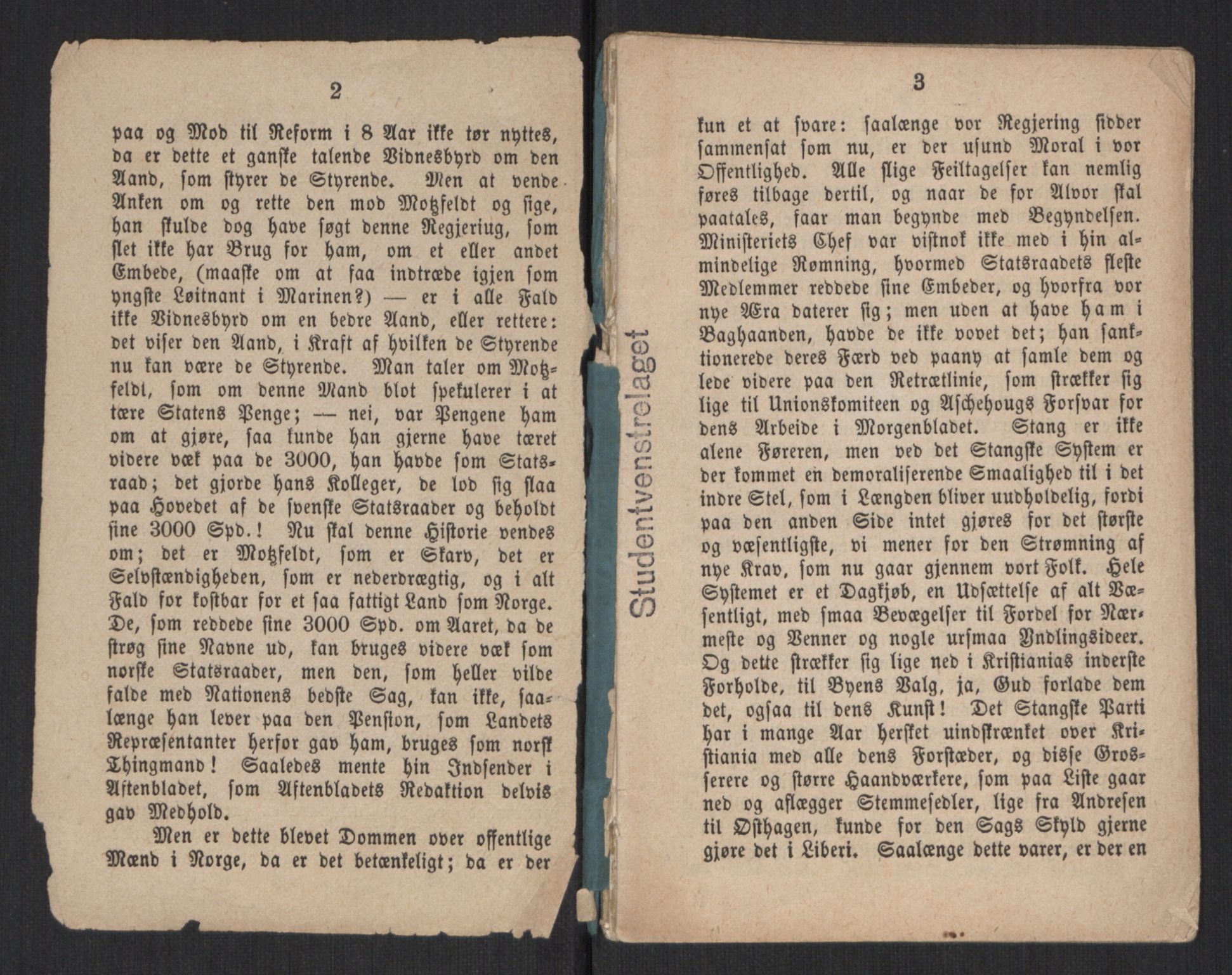 Venstres Hovedorganisasjon, RA/PA-0876/X/L0001: De eldste skrifter, 1860-1936, p. 355