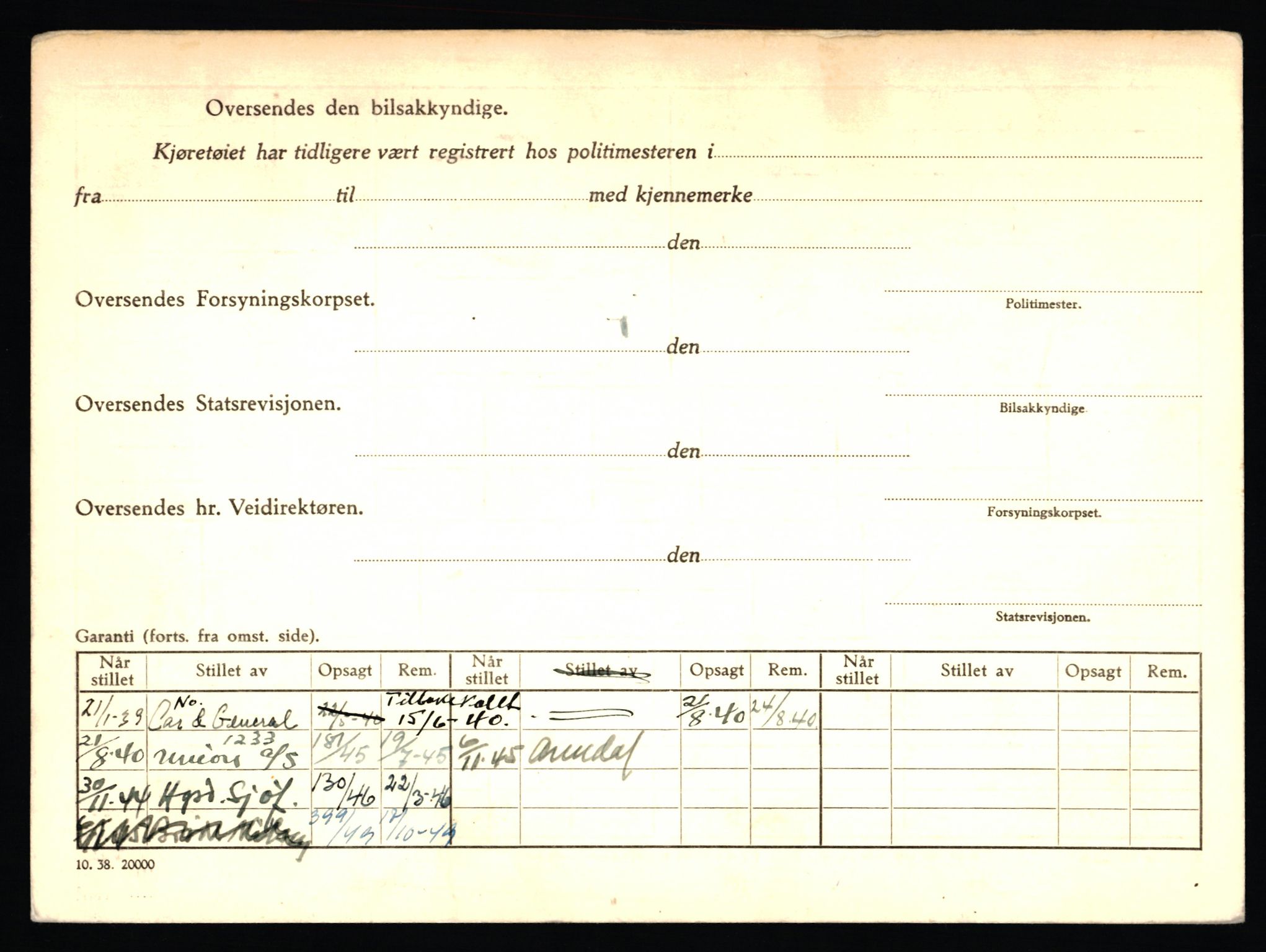 Stavanger trafikkstasjon, AV/SAST-A-101942/0/F/L0009: L-3000 - L-3349, 1930-1971, p. 1476