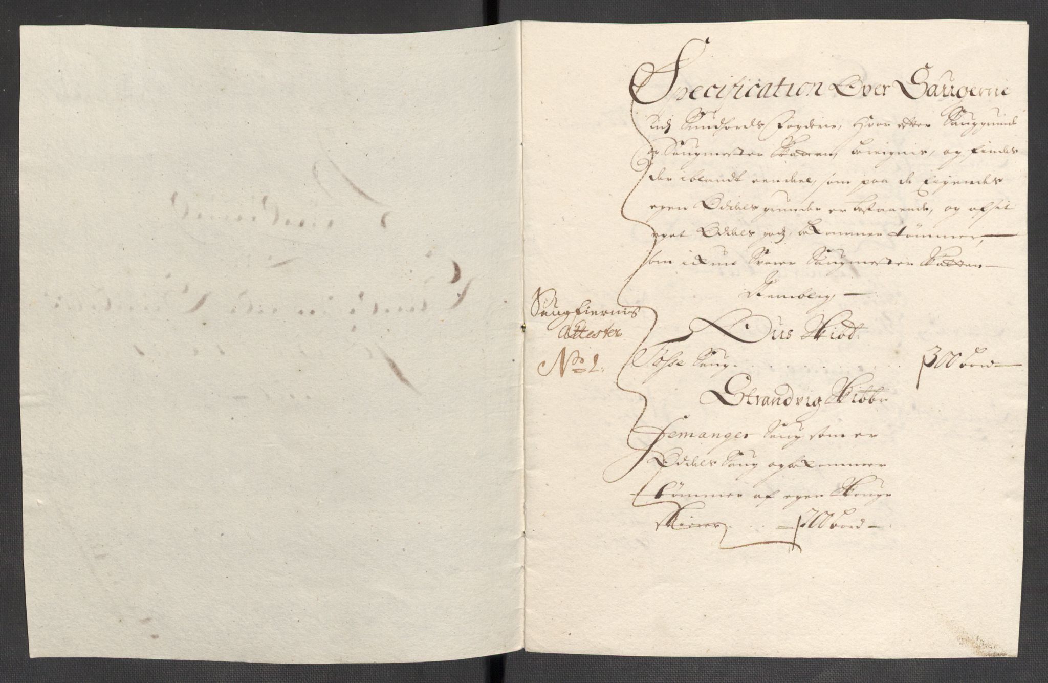 Rentekammeret inntil 1814, Reviderte regnskaper, Fogderegnskap, RA/EA-4092/R48/L2979: Fogderegnskap Sunnhordland og Hardanger, 1700-1701, p. 107