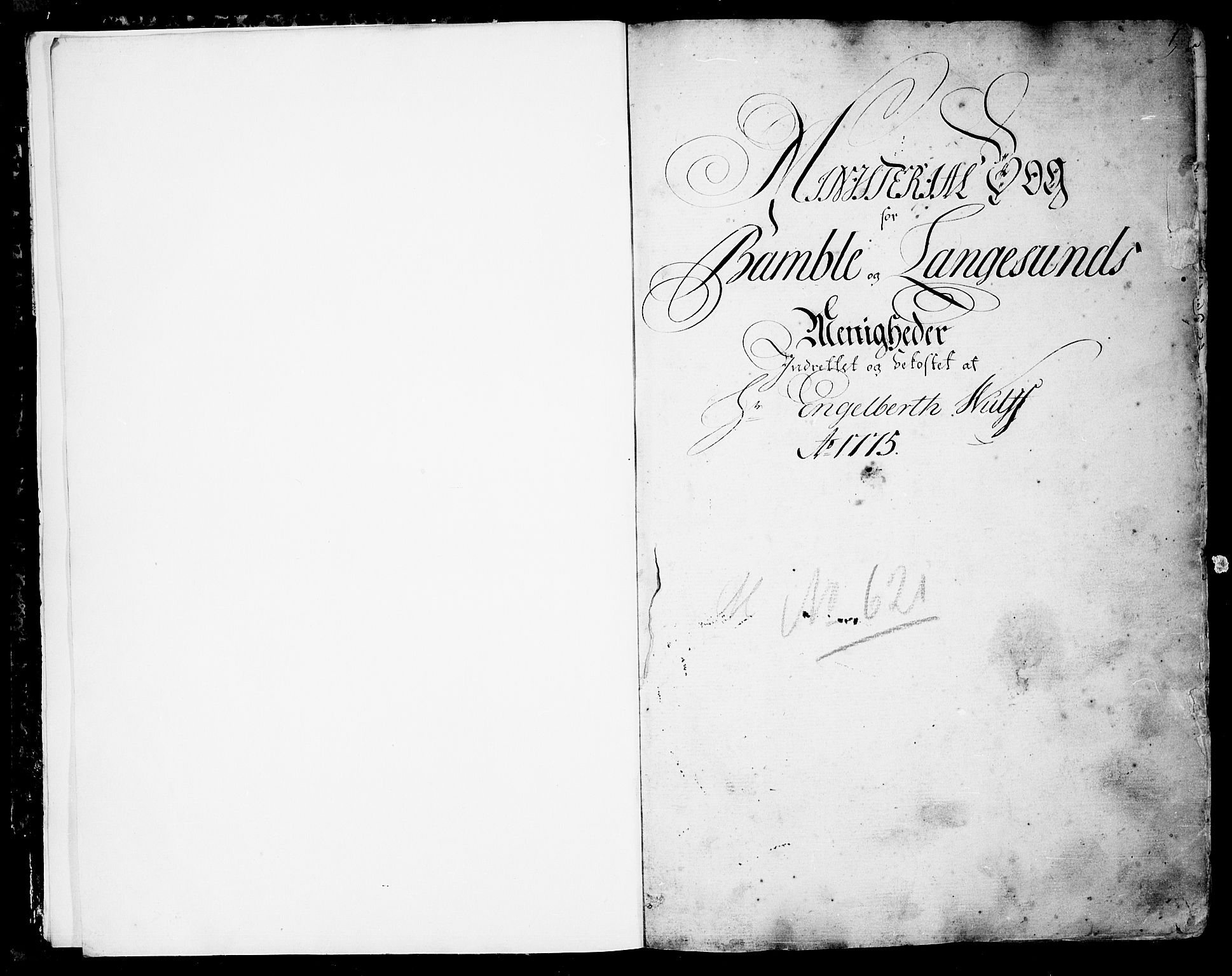 Bamble kirkebøker, SAKO/A-253/F/Fa/L0002: Parish register (official) no. I 2, 1775-1814, p. 0-1