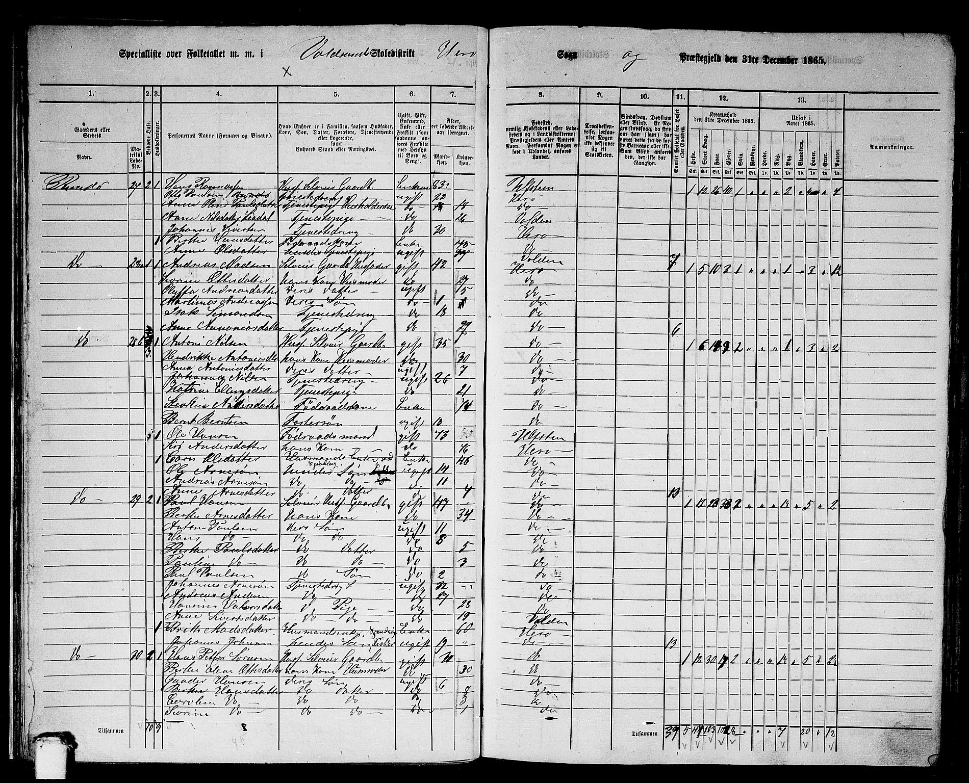 RA, 1865 census for Herøy, 1865, p. 28