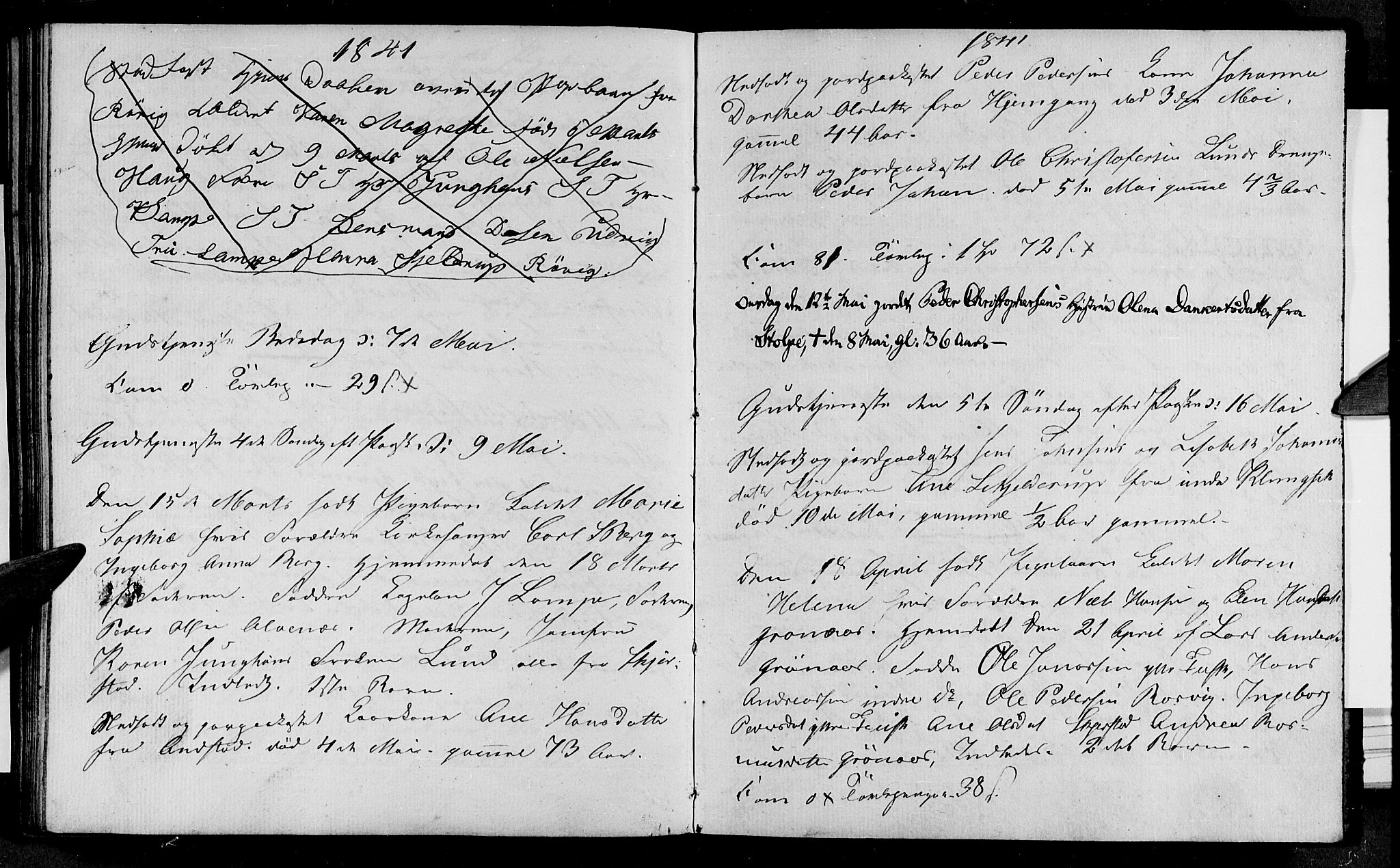 Ministerialprotokoller, klokkerbøker og fødselsregistre - Nordland, AV/SAT-A-1459/852/L0751: Parish register (copy) no. 852C02, 1837-1841