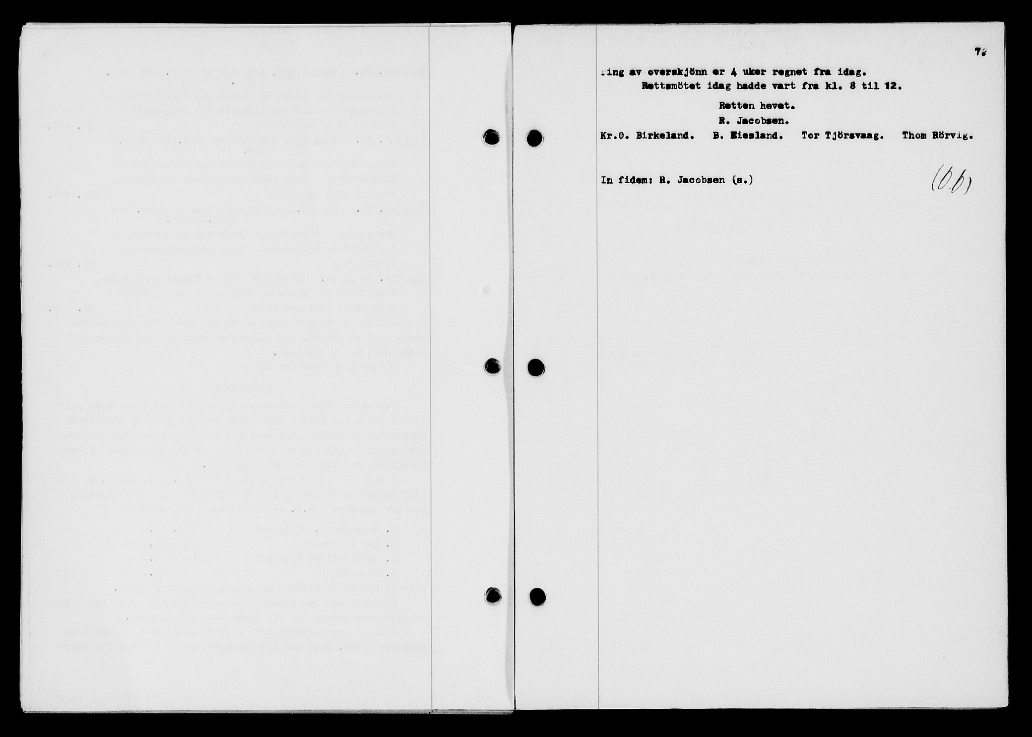 Flekkefjord sorenskriveri, SAK/1221-0001/G/Gb/Gba/L0057: Mortgage book no. A-5, 1941-1942, Diary no: : 541/1942