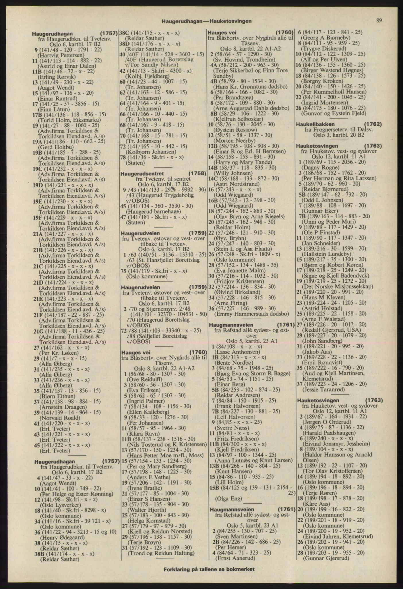 Kristiania/Oslo adressebok, PUBL/-, 1975-1976, p. 89