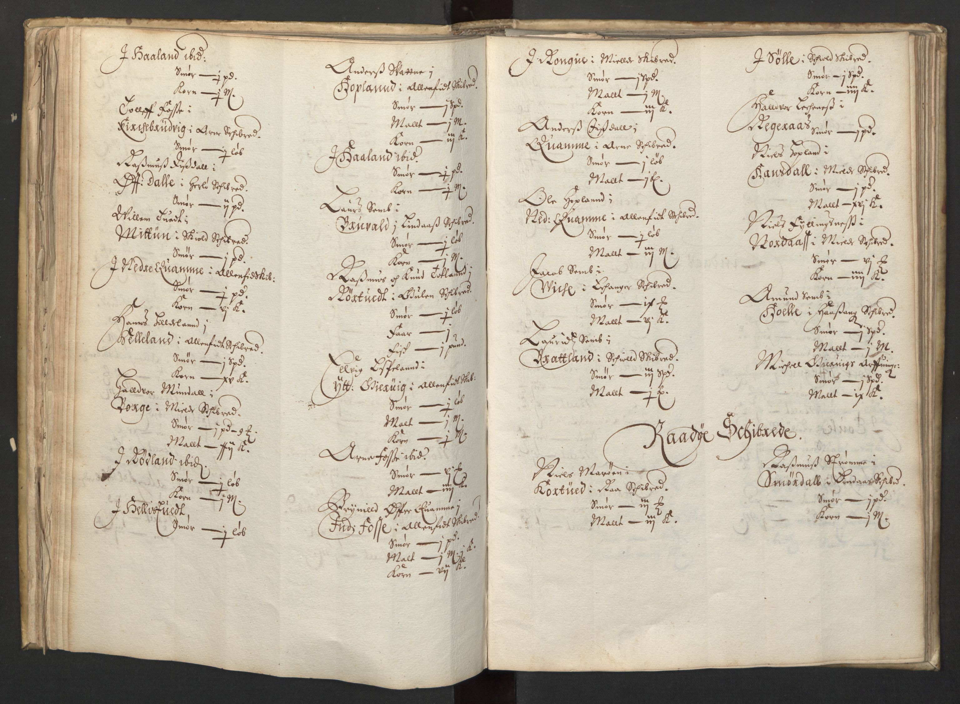 Rentekammeret inntil 1814, Realistisk ordnet avdeling, RA/EA-4070/L/L0026/0005: Bergen lagdømme: / Jordebok over geistlighetens, borgernes og bøndenes odels- og pantegods., 1661