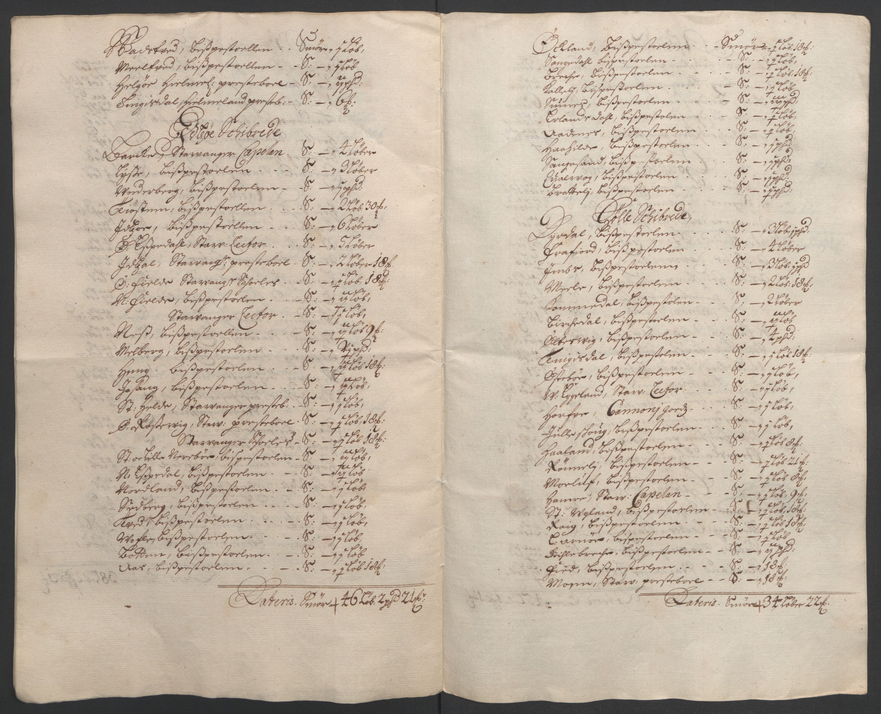 Rentekammeret inntil 1814, Reviderte regnskaper, Fogderegnskap, RA/EA-4092/R47/L2856: Fogderegnskap Ryfylke, 1689-1693, p. 96