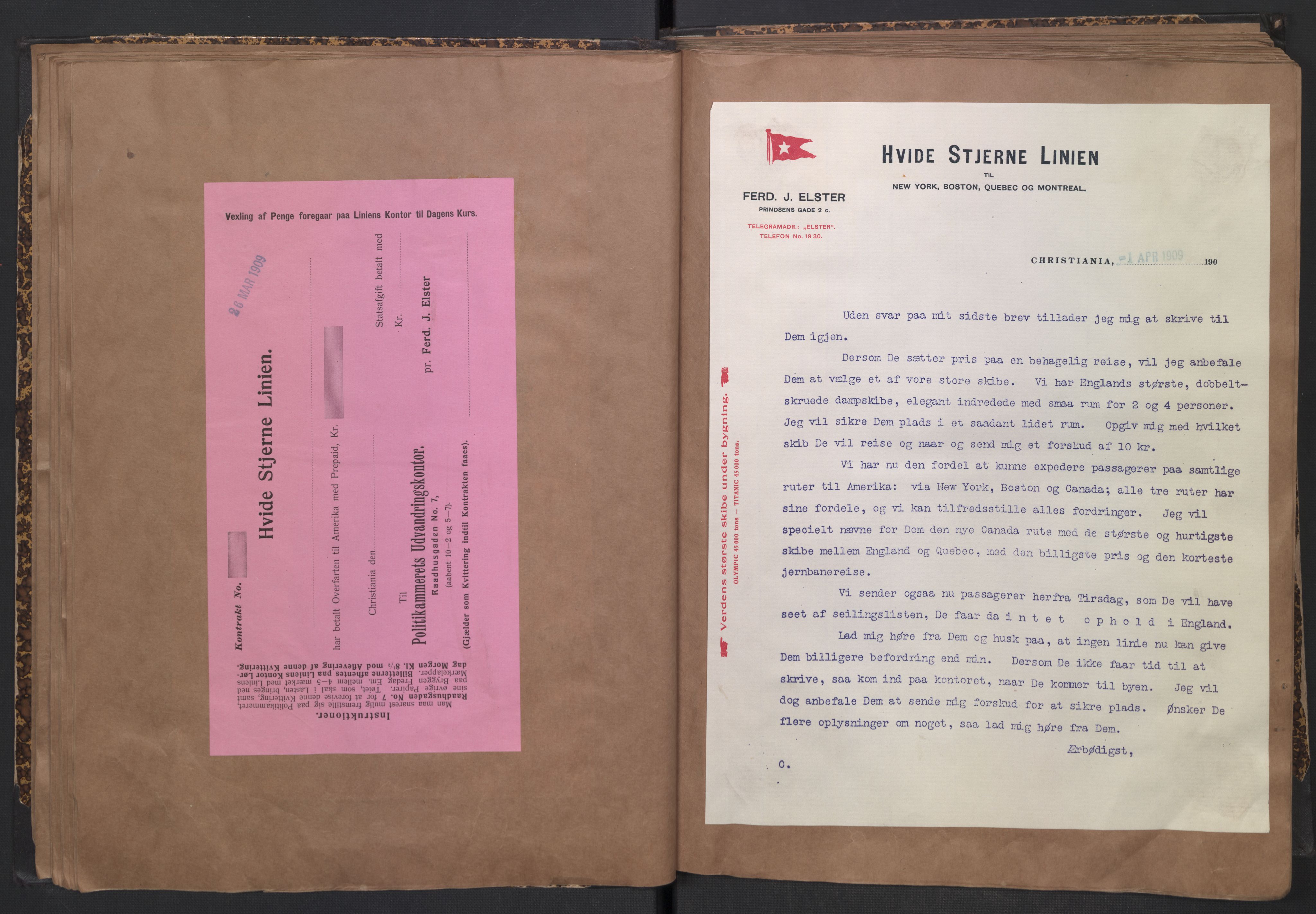 White Star-linjen, AV/SAO-PAO-0201/D/Dc/L0001: Utklippingsbok, 1909-1924, p. 24
