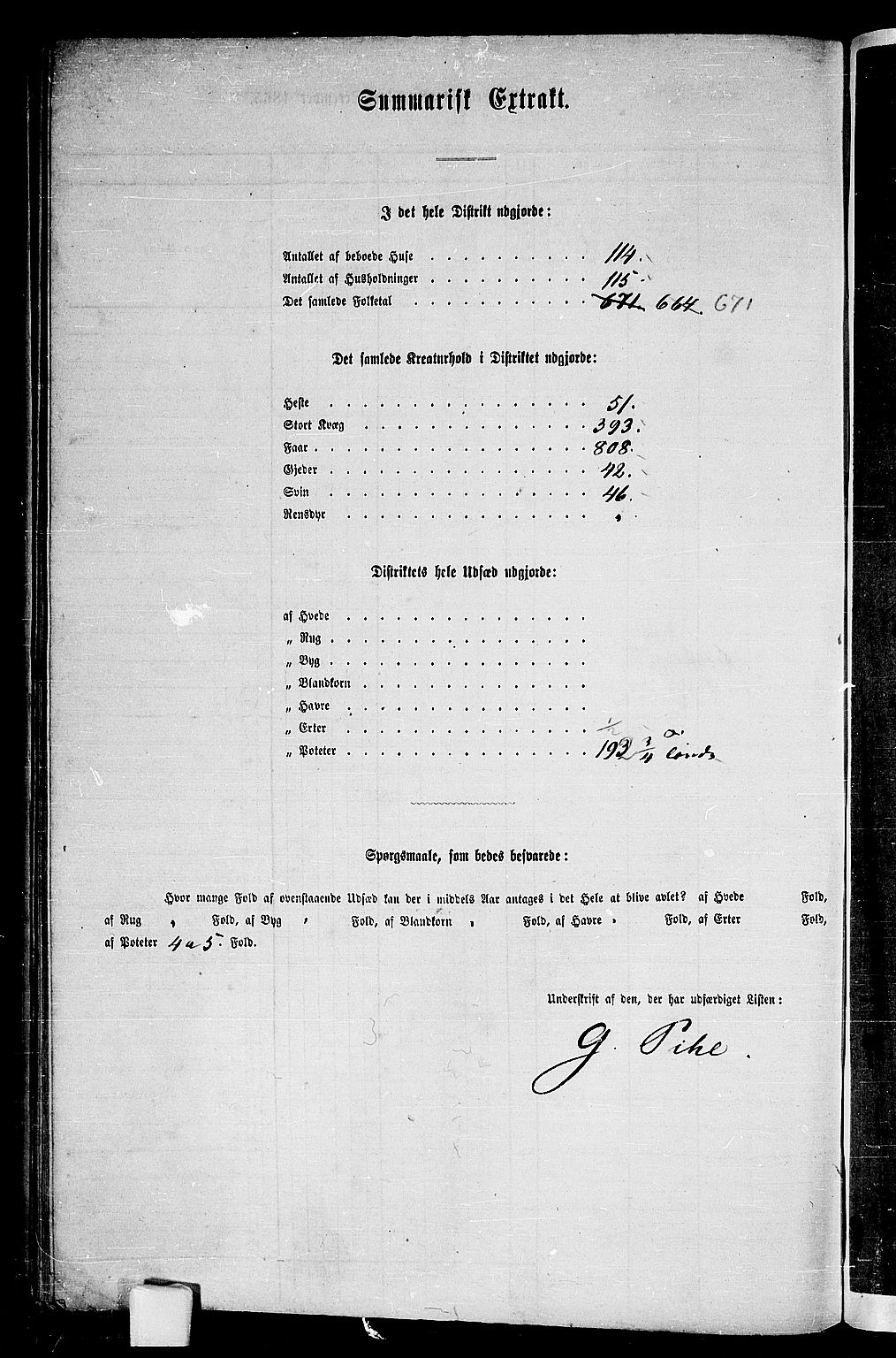 RA, 1865 census for Borge, 1865, p. 80