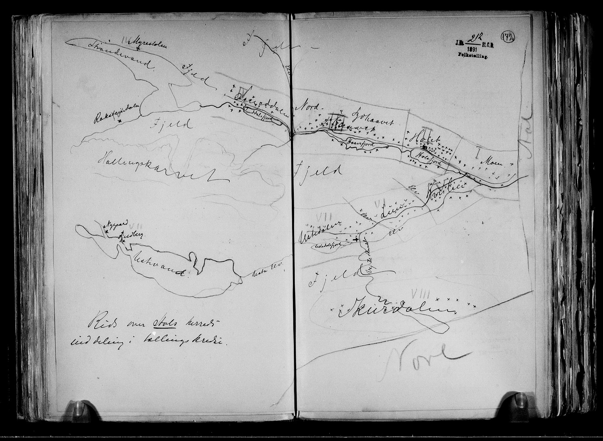 RA, 1891 census for 0620 Hol, 1891, p. 5