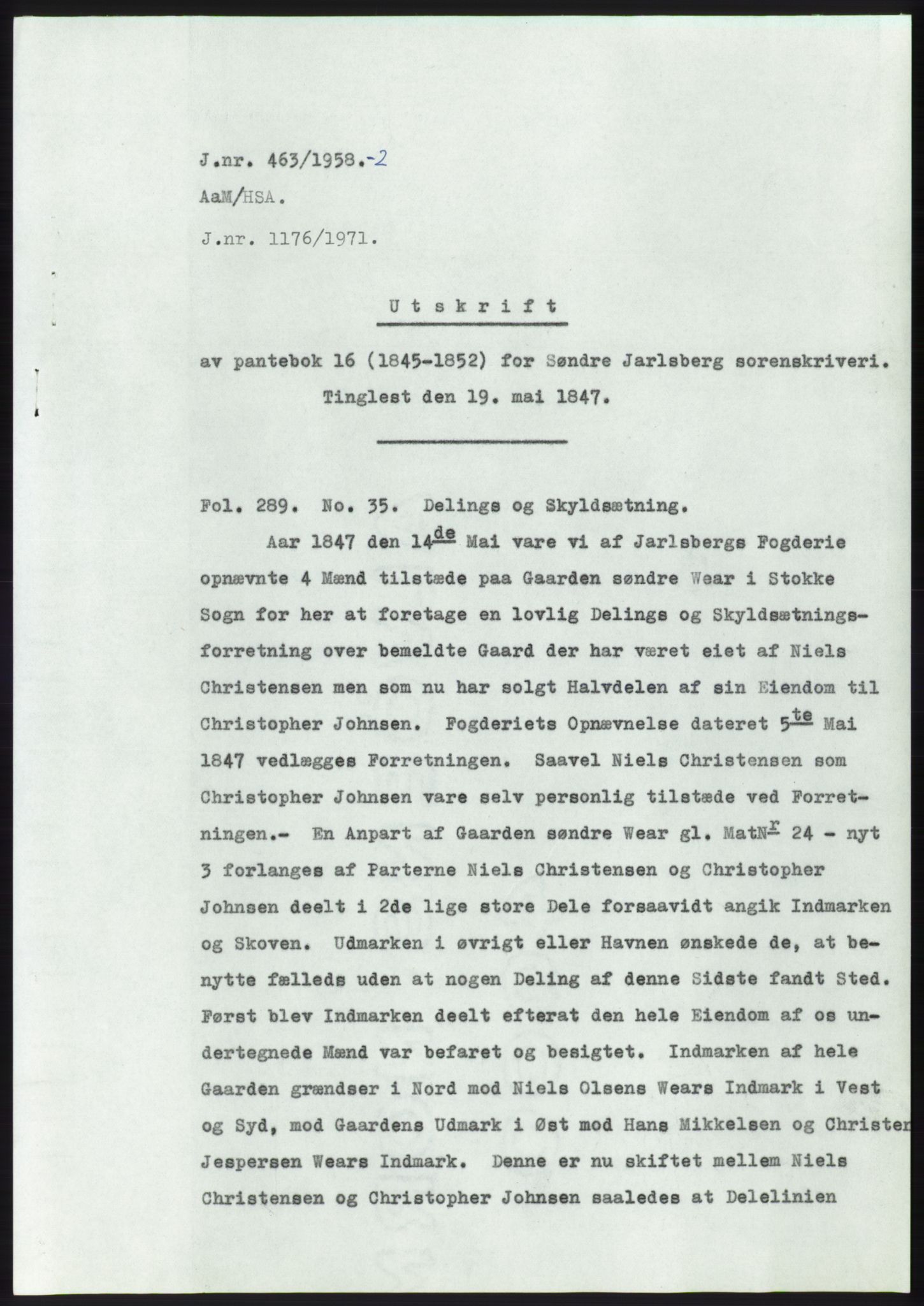 Statsarkivet i Kongsberg, SAKO/A-0001, 1958, p. 332