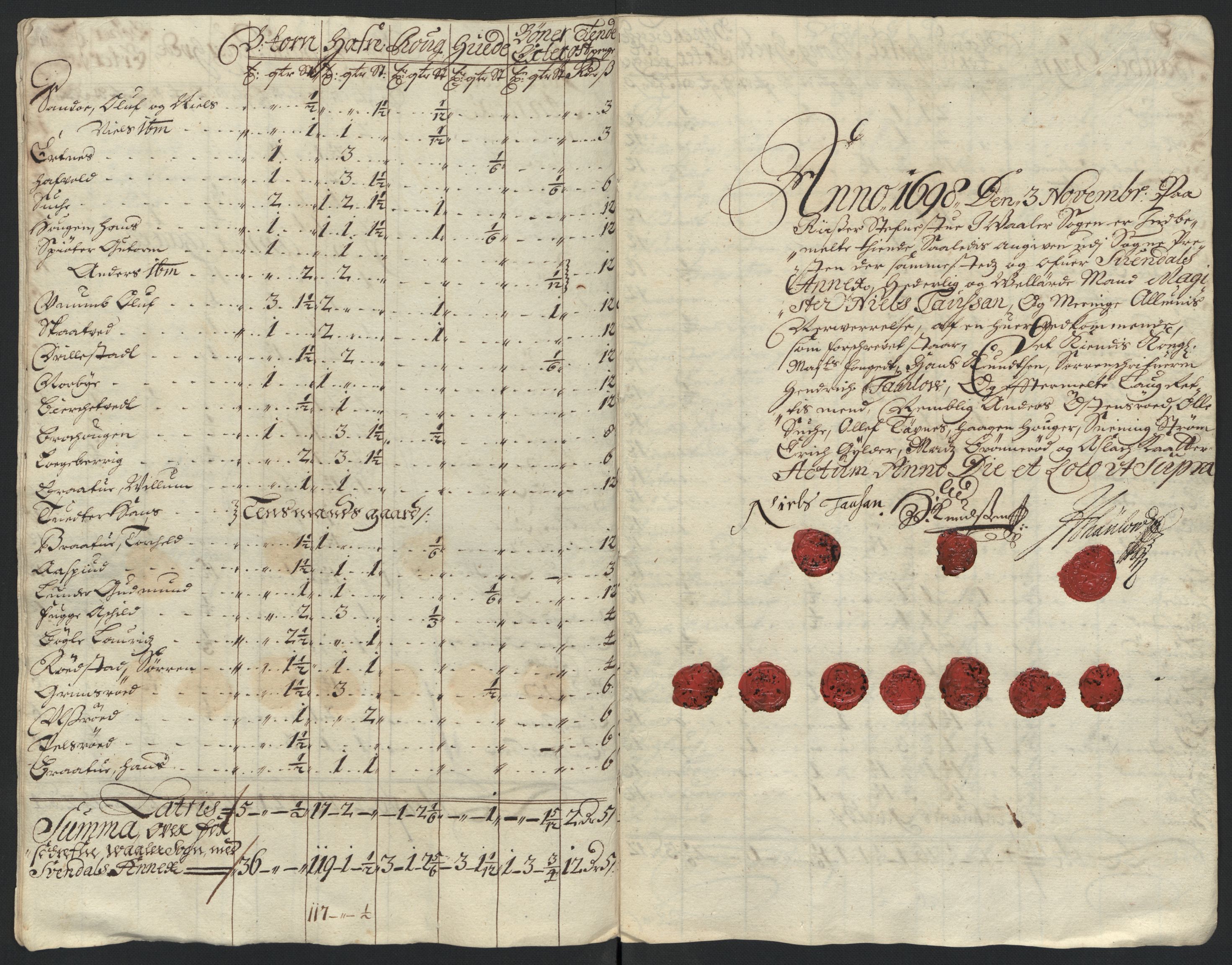 Rentekammeret inntil 1814, Reviderte regnskaper, Fogderegnskap, AV/RA-EA-4092/R04/L0127: Fogderegnskap Moss, Onsøy, Tune, Veme og Åbygge, 1698, p. 19