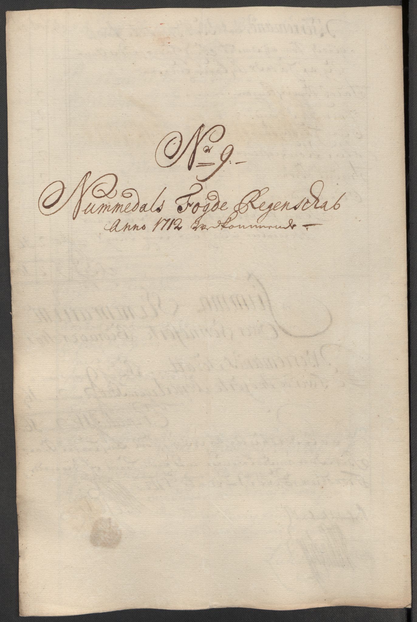 Rentekammeret inntil 1814, Reviderte regnskaper, Fogderegnskap, RA/EA-4092/R64/L4433: Fogderegnskap Namdal, 1712, p. 121