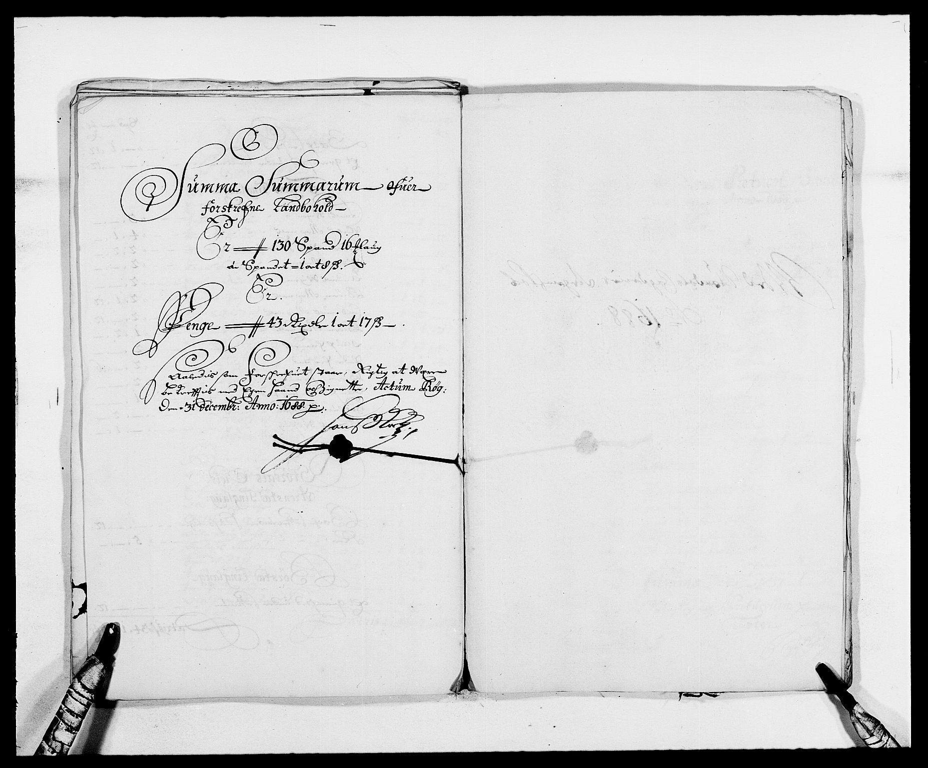 Rentekammeret inntil 1814, Reviderte regnskaper, Fogderegnskap, RA/EA-4092/R62/L4183: Fogderegnskap Stjørdal og Verdal, 1687-1689, p. 255