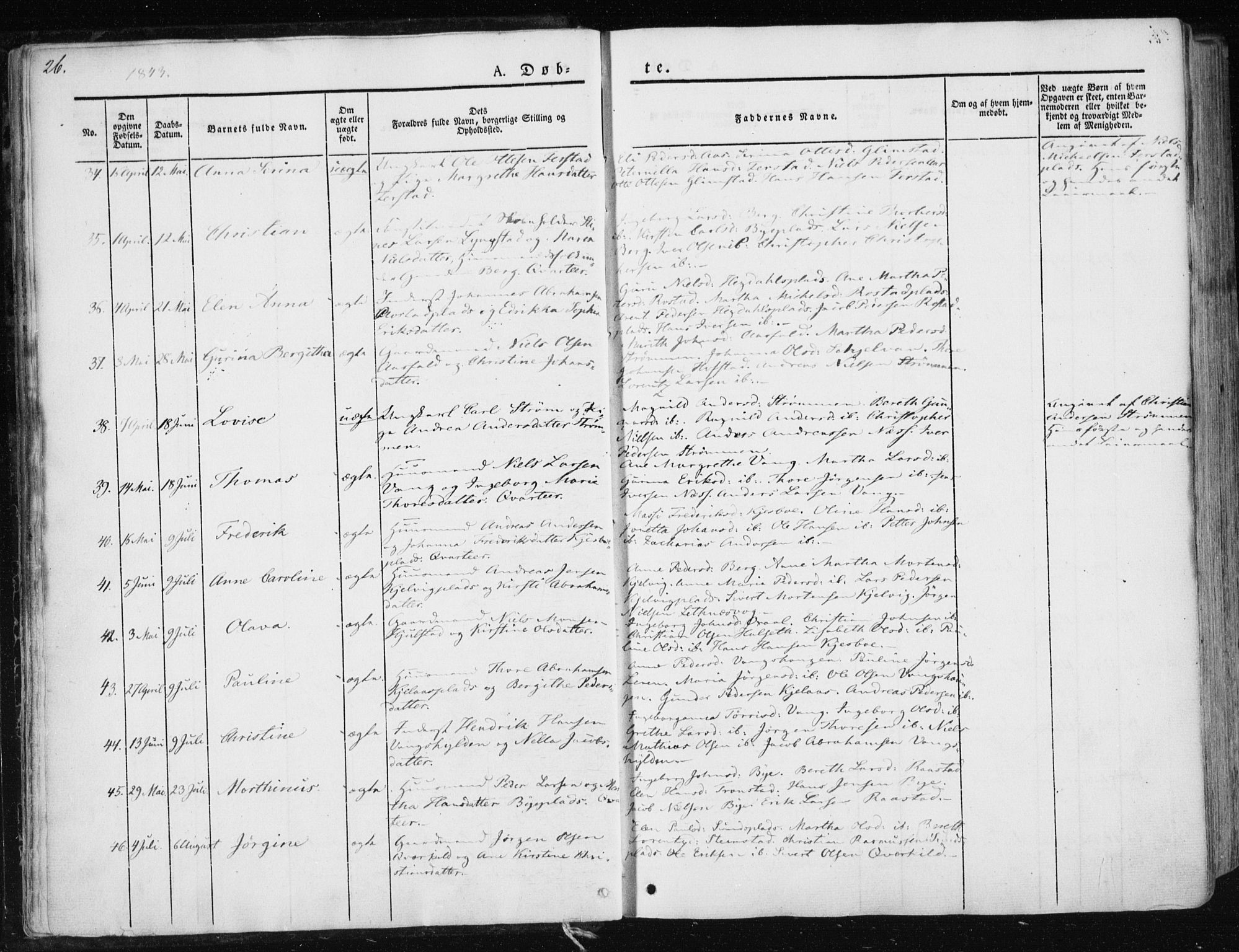 Ministerialprotokoller, klokkerbøker og fødselsregistre - Nord-Trøndelag, AV/SAT-A-1458/730/L0280: Parish register (official) no. 730A07 /1, 1840-1854, p. 26